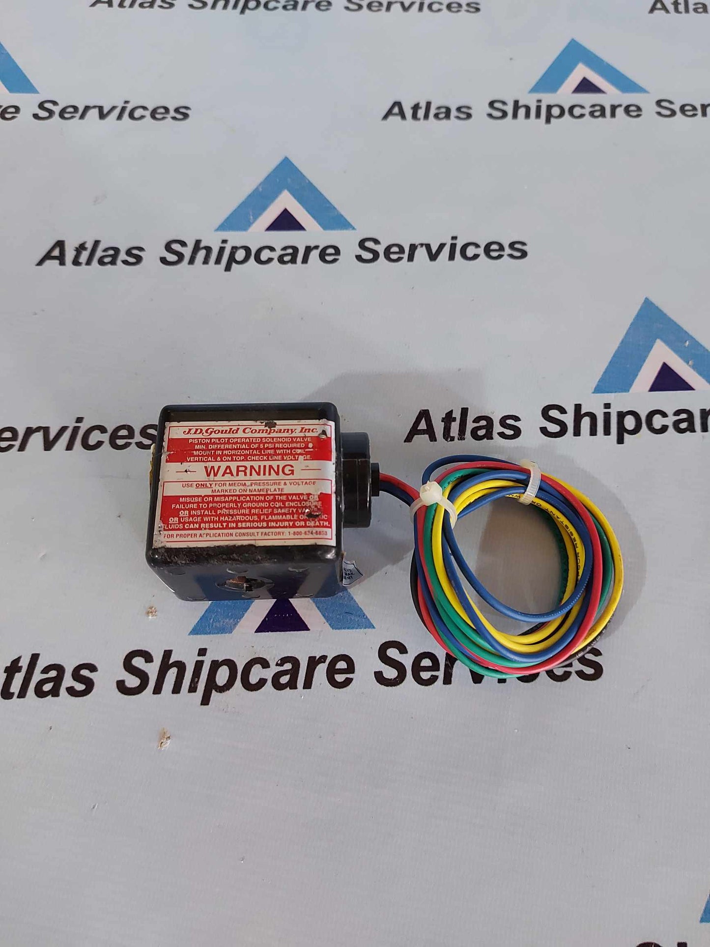 J.D GOULT J41232-CC-M6 SOLENOID COIL VALVE