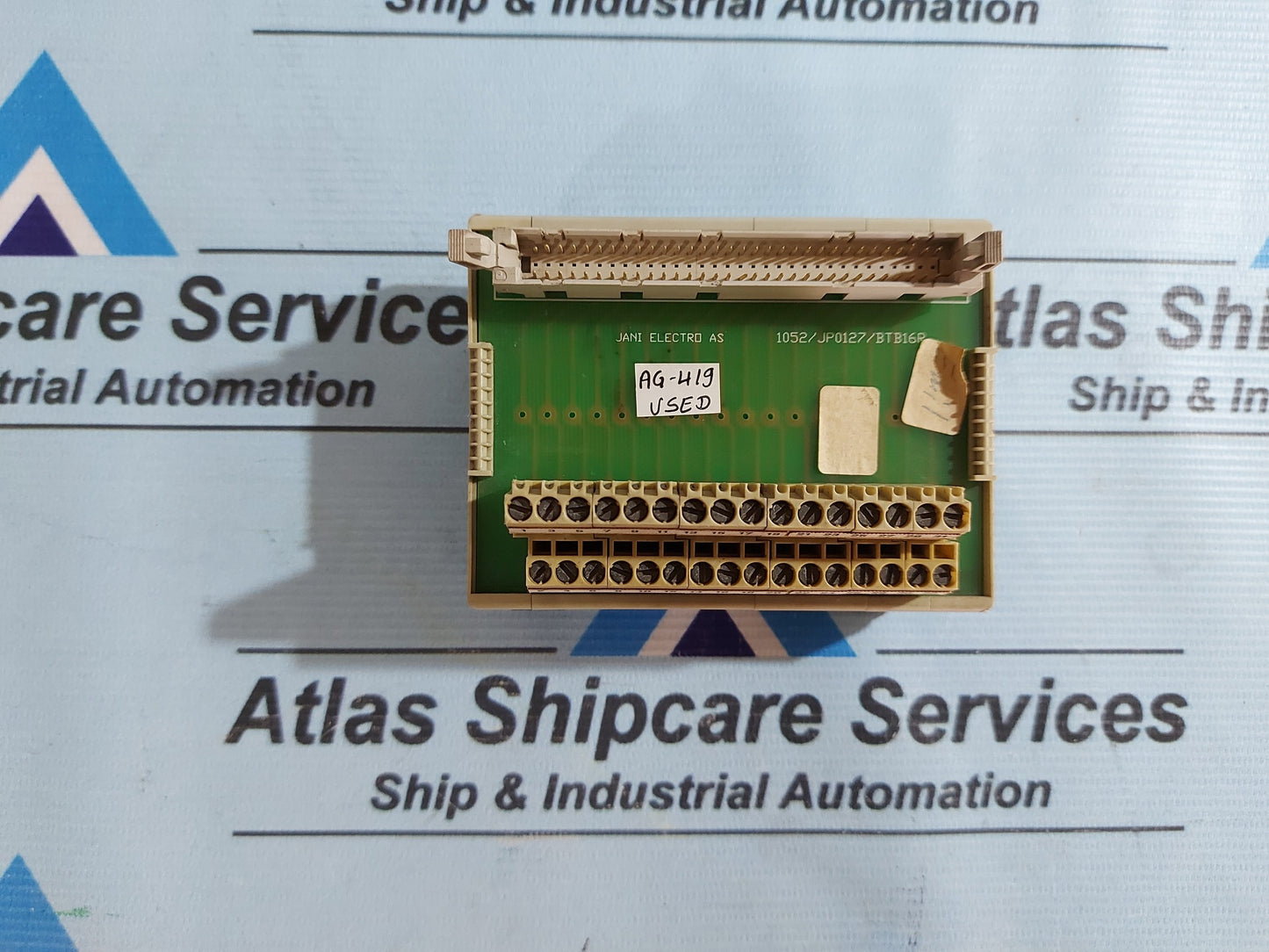 JANI ELECTRO 1052/JP0127/BTB16R TERMINAL MODULE AG419