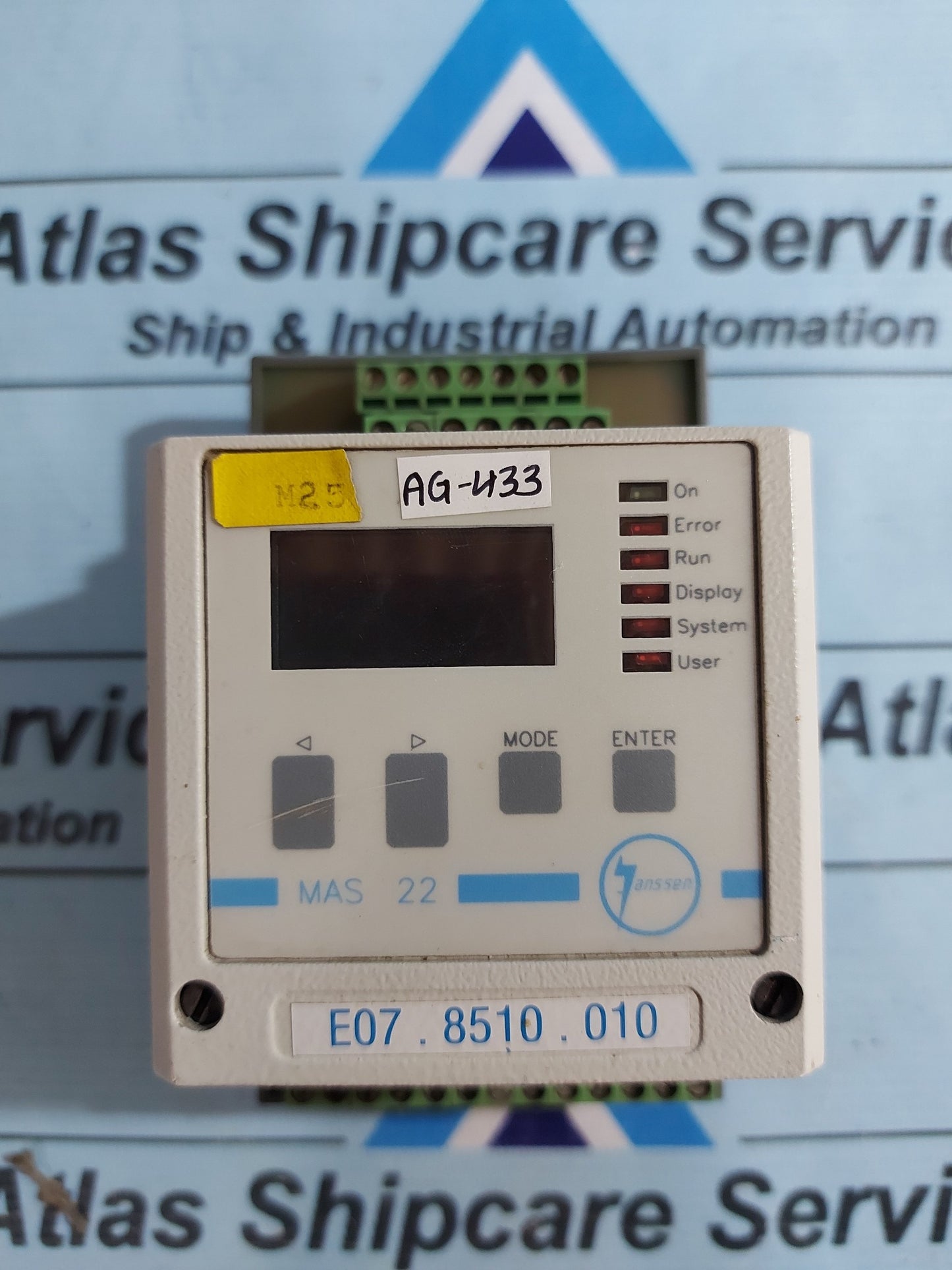 JANSSEN MAS-22 REPEATER E07.8510.010 AG433