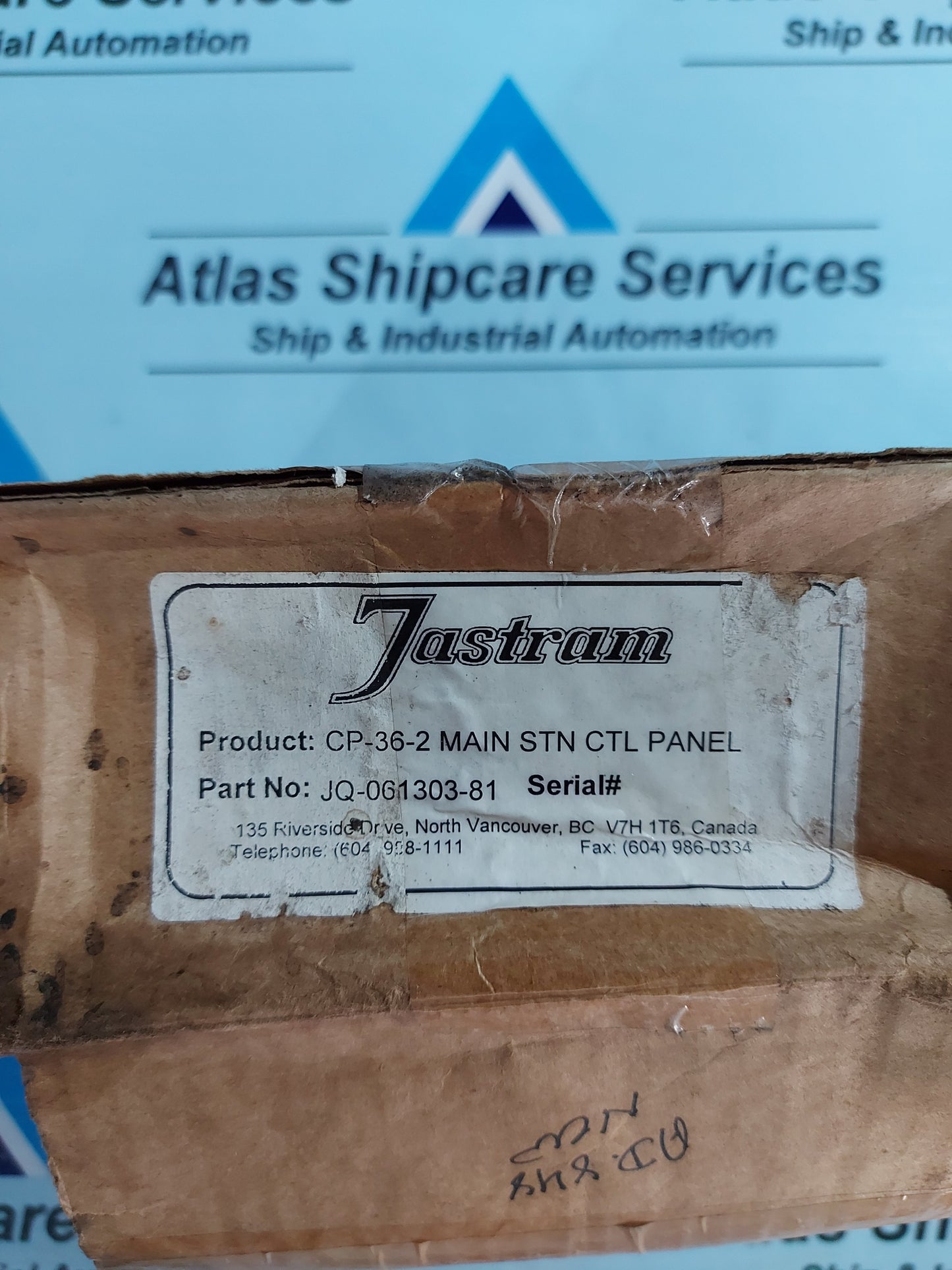 JASTRAM CP-36-2 MARINE ROTARY STYLE DIGITAL STEERING SYSTEM CONTROL PANEL
