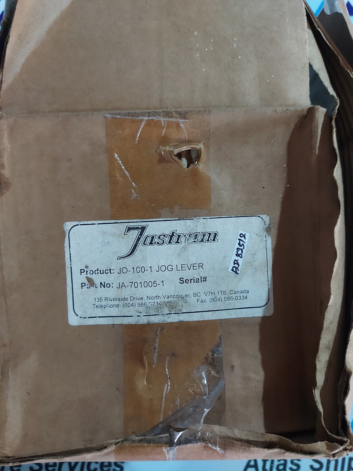 JASTRAM JO-100-1 RUDDER CONTROL LEVER