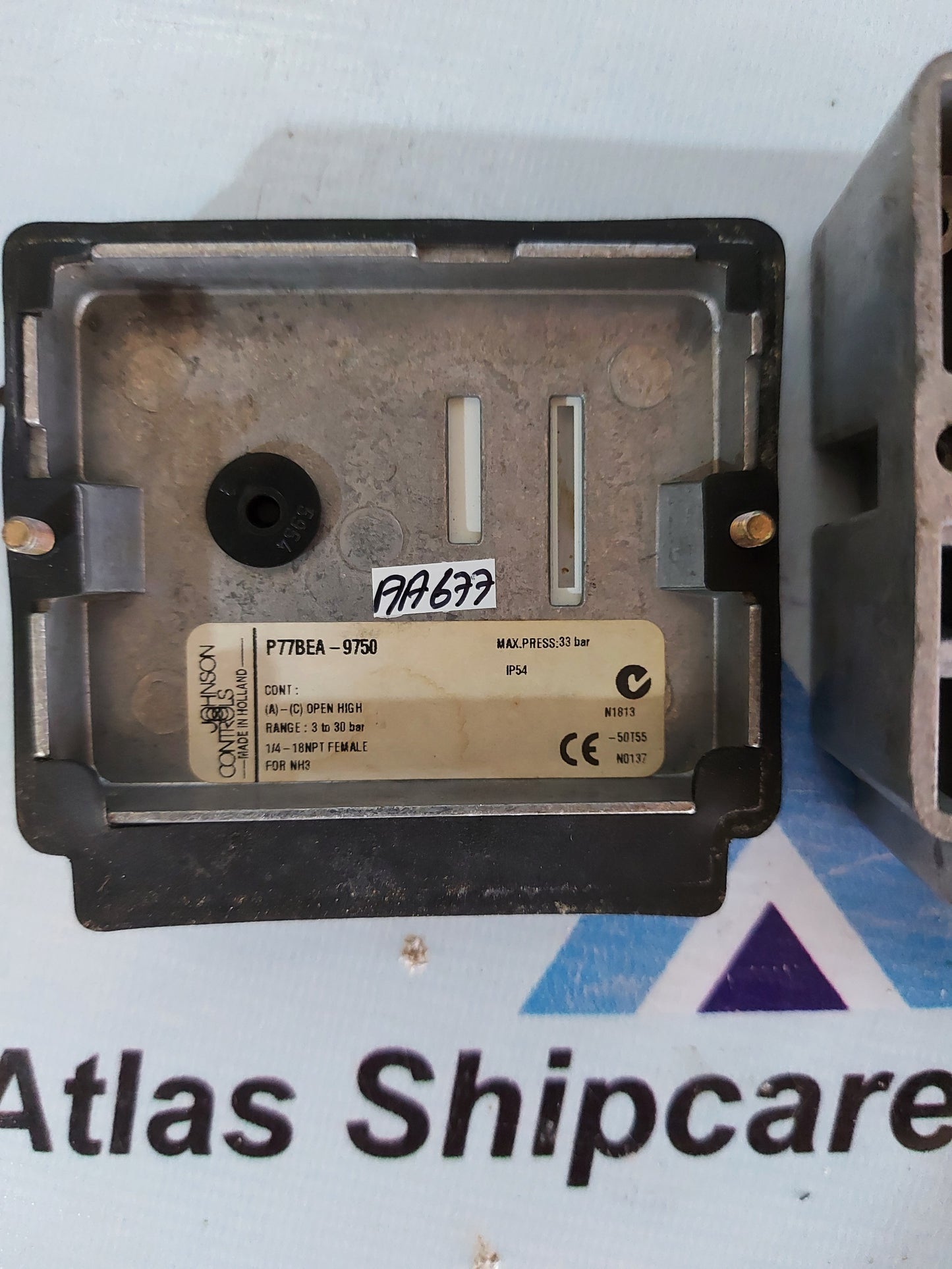 JOHNSON CONTROLS P77BEA-9750 PRESSURE SWITCH
