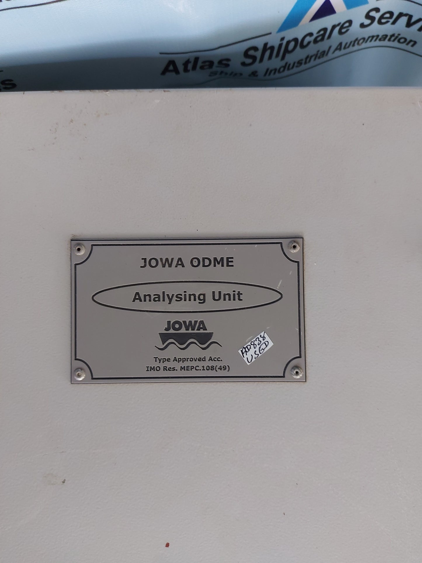 JOWA ODME CLEANTOIL 2005 ANALYSING UNIT