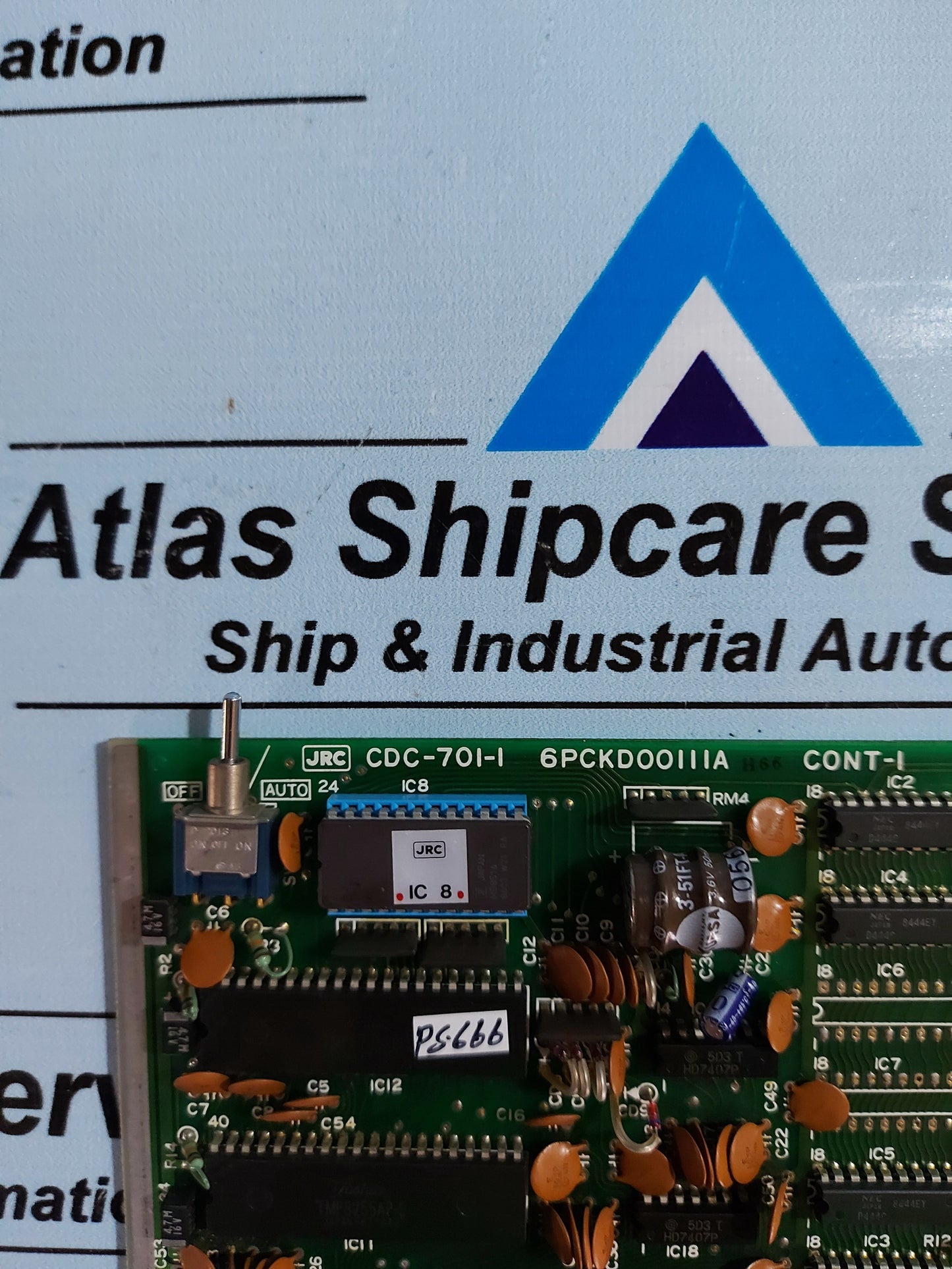 JRC CDC-701-1 PCB CARD 6PCKD00111A