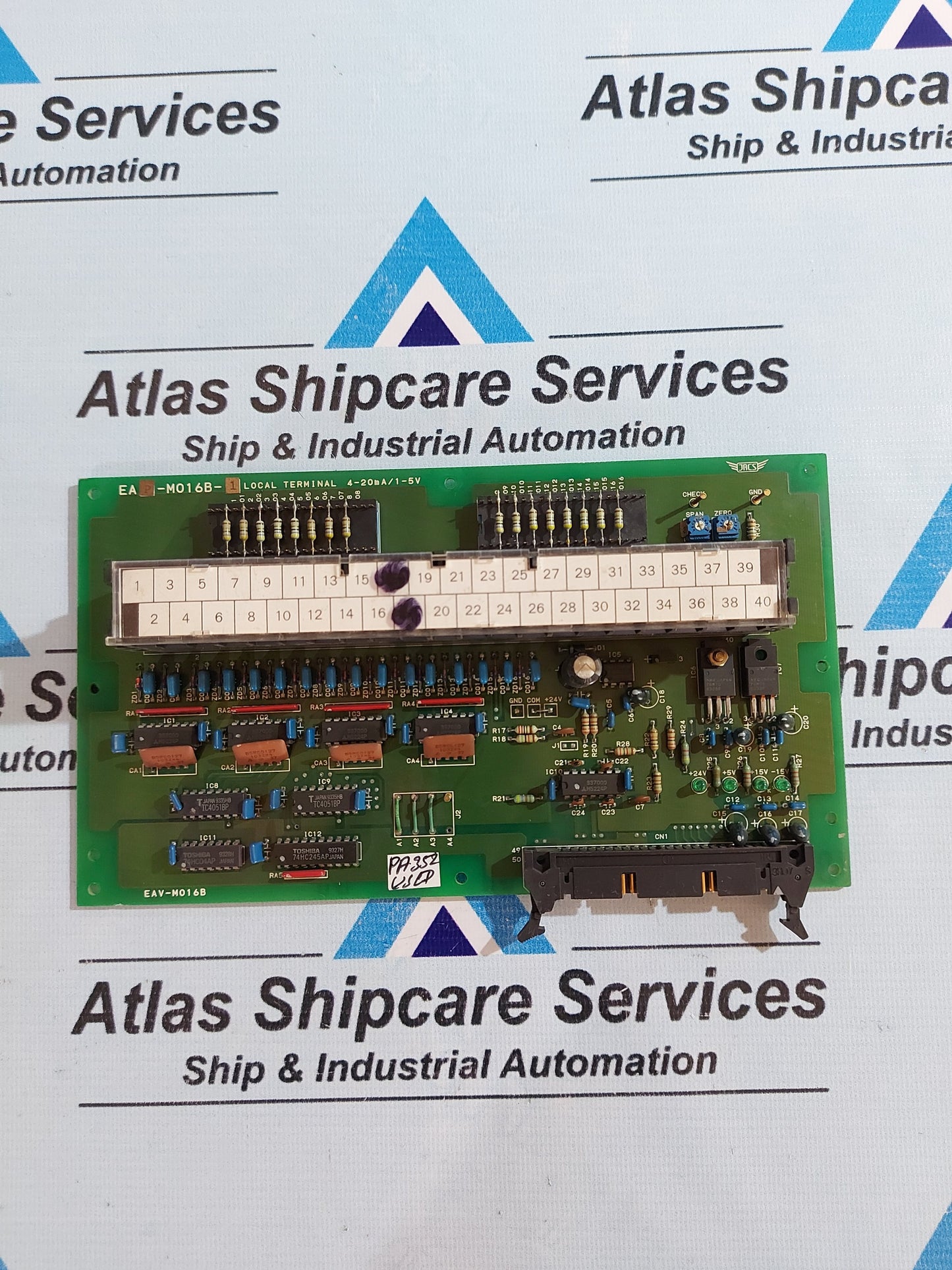 JRCS EAP-M016B-A LOCAL TERMINAL 4-20mA/1-5V BOARD