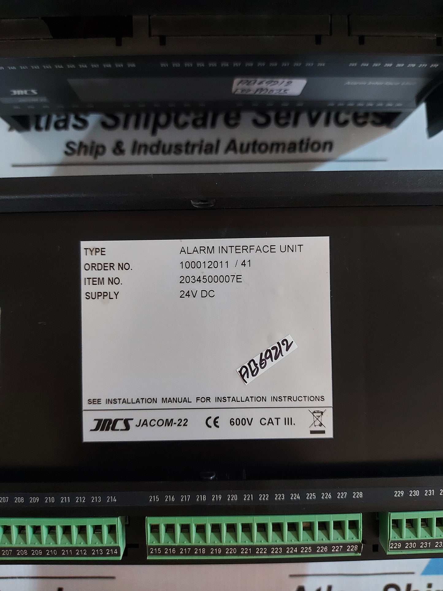 JRCS JACOM-22 ALARM INTERFACE UNIT