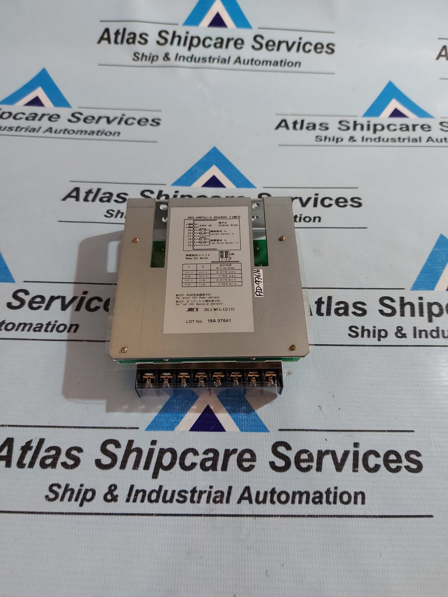 JRCS SRS-HNPSJ-3 TIMER CARD 440VAC