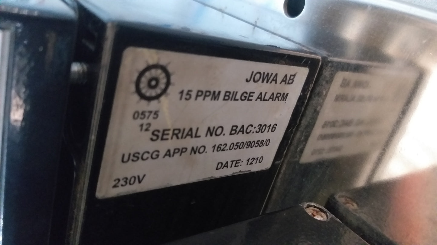 Jowa Sea Guard 15ppm Bilge Alarm