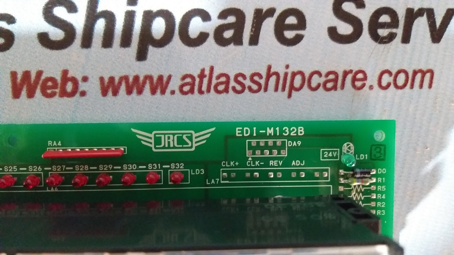 Jrcs EDI-M132D Terminal Block Interface Pcb Card