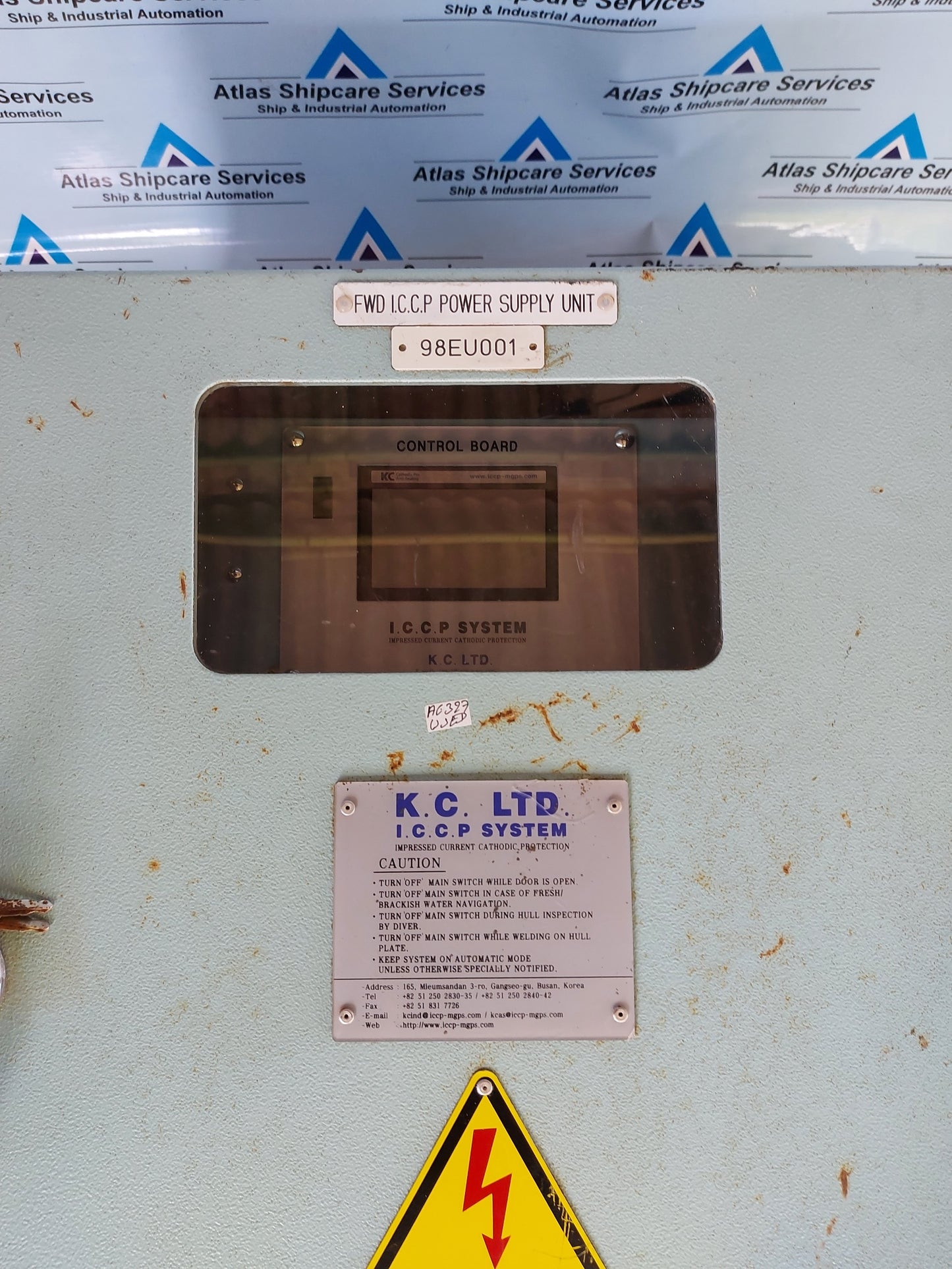 K.C. LTD. KCIG 20 I.C.C.P SYSTEM IMPRESSED CURRENT CATHODIC PROTECTION SYSTEM