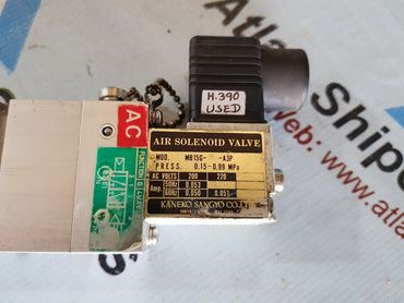 KANEKO SANGYO MB15G-8-A3P AIR SOLENOID VALVE H390