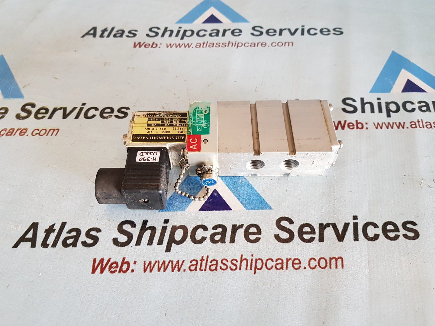 KANEKO SANGYO MB15G-8-A3P AIR SOLENOID VALVE H390
