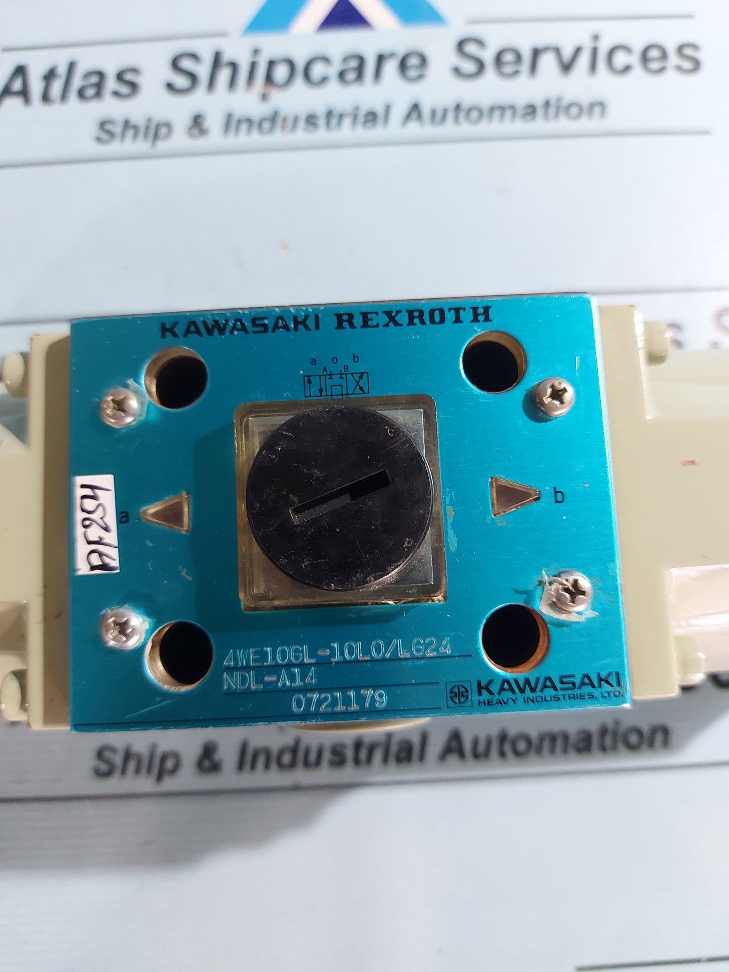 KAWASAKI REXROTH 4WE10GL-10L0-LG24NDL-A1A SOLENOID VALVE
