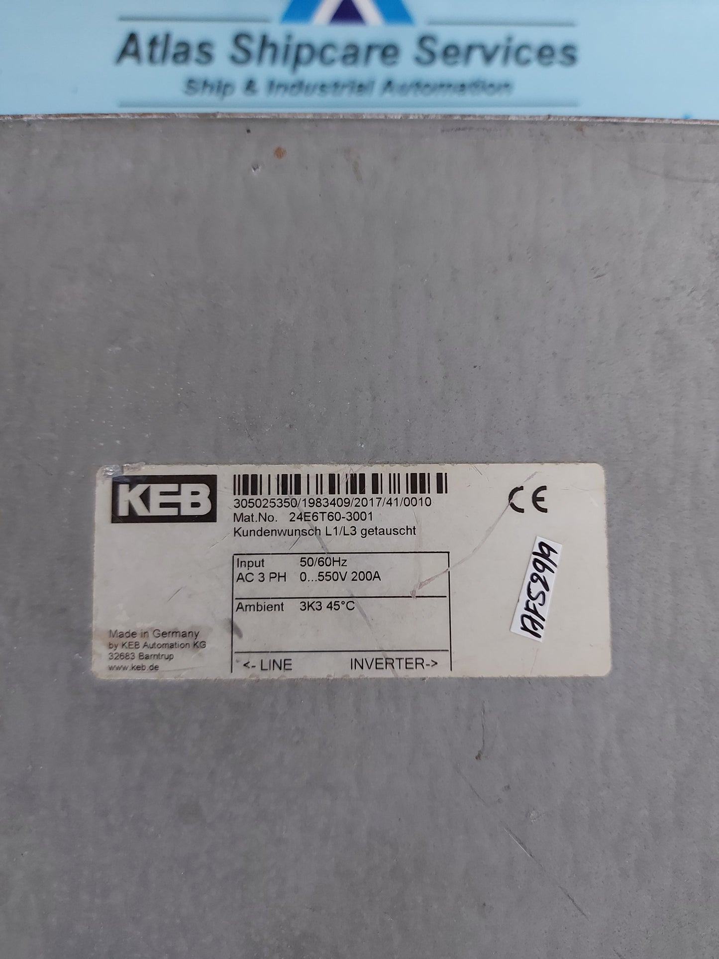 KEB 24E6T60-3001 EMC COMBILINE