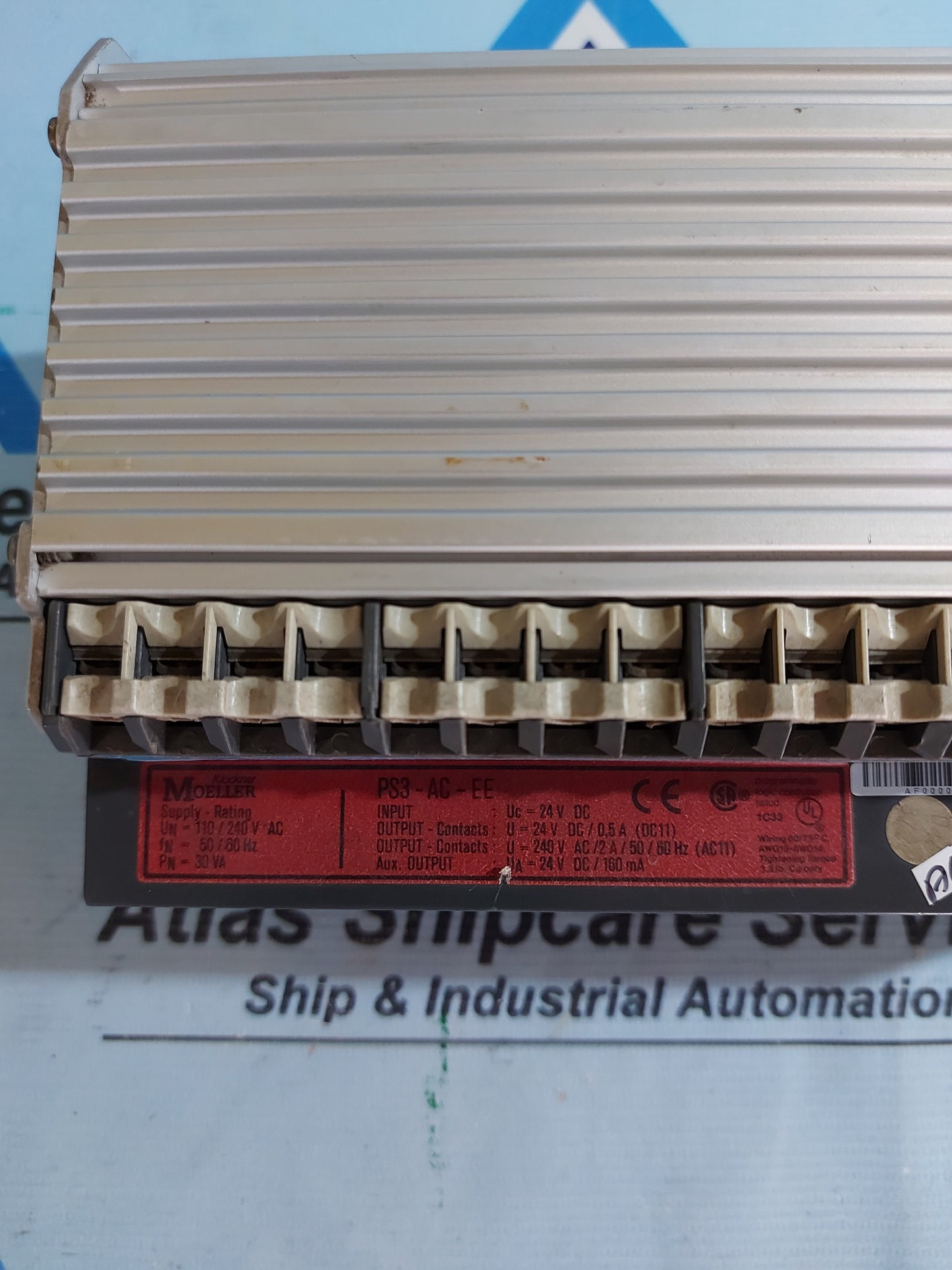 KLOCKNER MOELLER PS3-AC-EE PROGRAMMABLE LOGIC CONTROLLER AG219