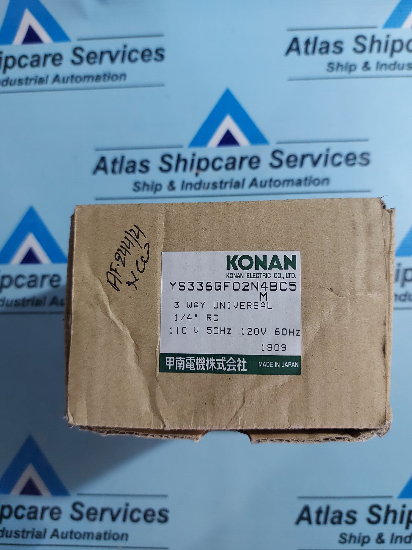 KONAN YS336GF02N4BC5 3 WAY UNIVERSAL VALVE