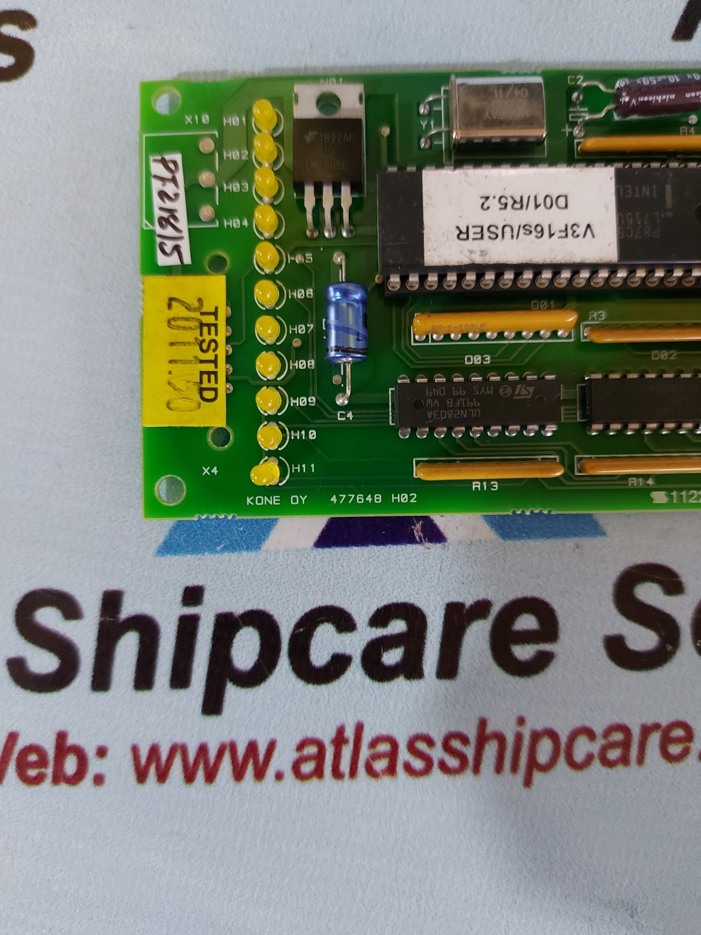 KONE 477648 H02 PCB CARD