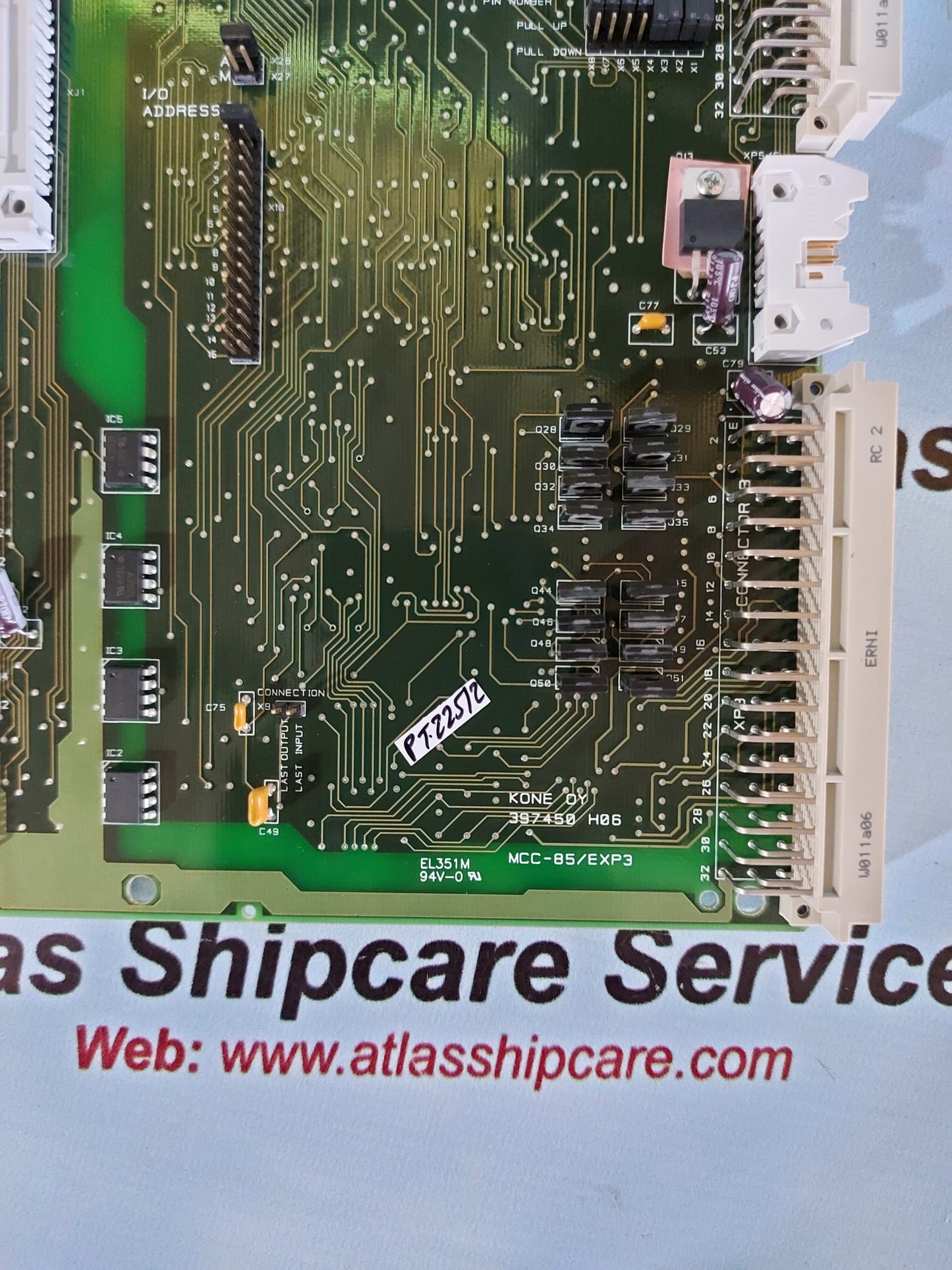KONE MCC-85/EXP3 397450 HO6 LIFT/ELEVATOR BOARD