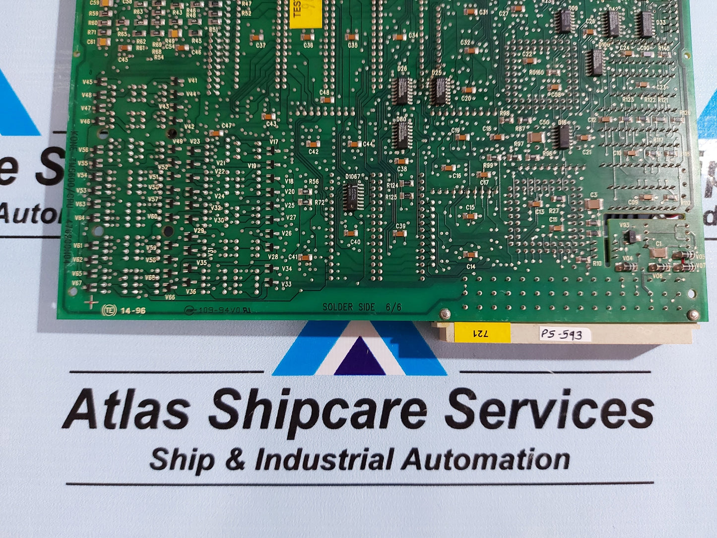 KONE TMS600/CPU 476200H04 ELEVATOR CONTROL BOARD