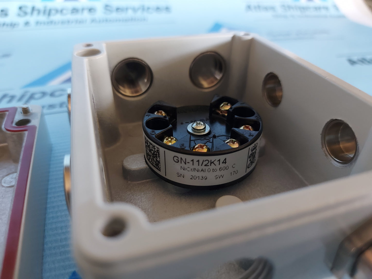 KONGBERG GN-100/A THERMOCOUPLE AMPLIFIER 0-600'C