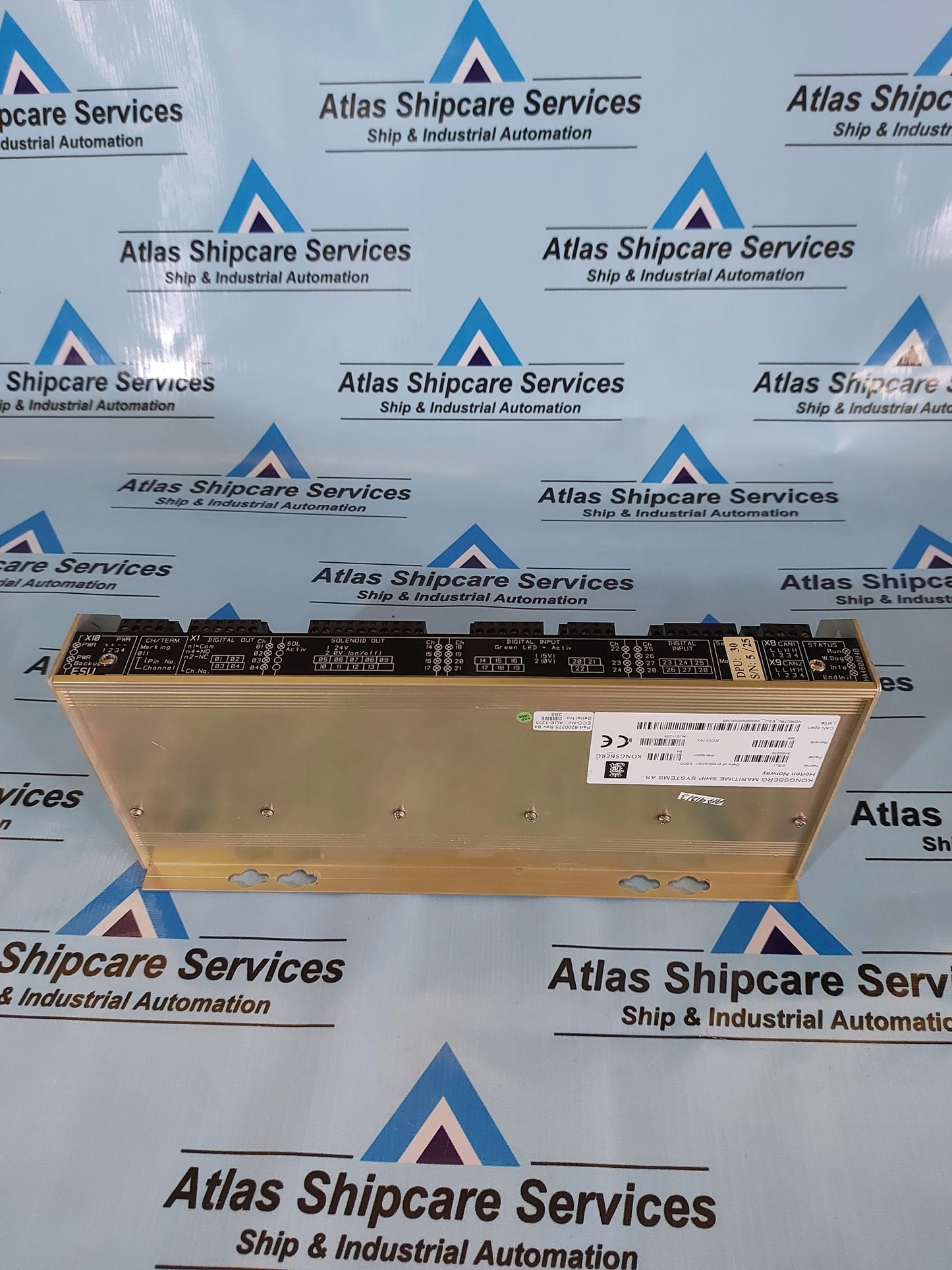 KONGSBERG ESU 8100275 ENGINE SAFETY UNIT REV.B4