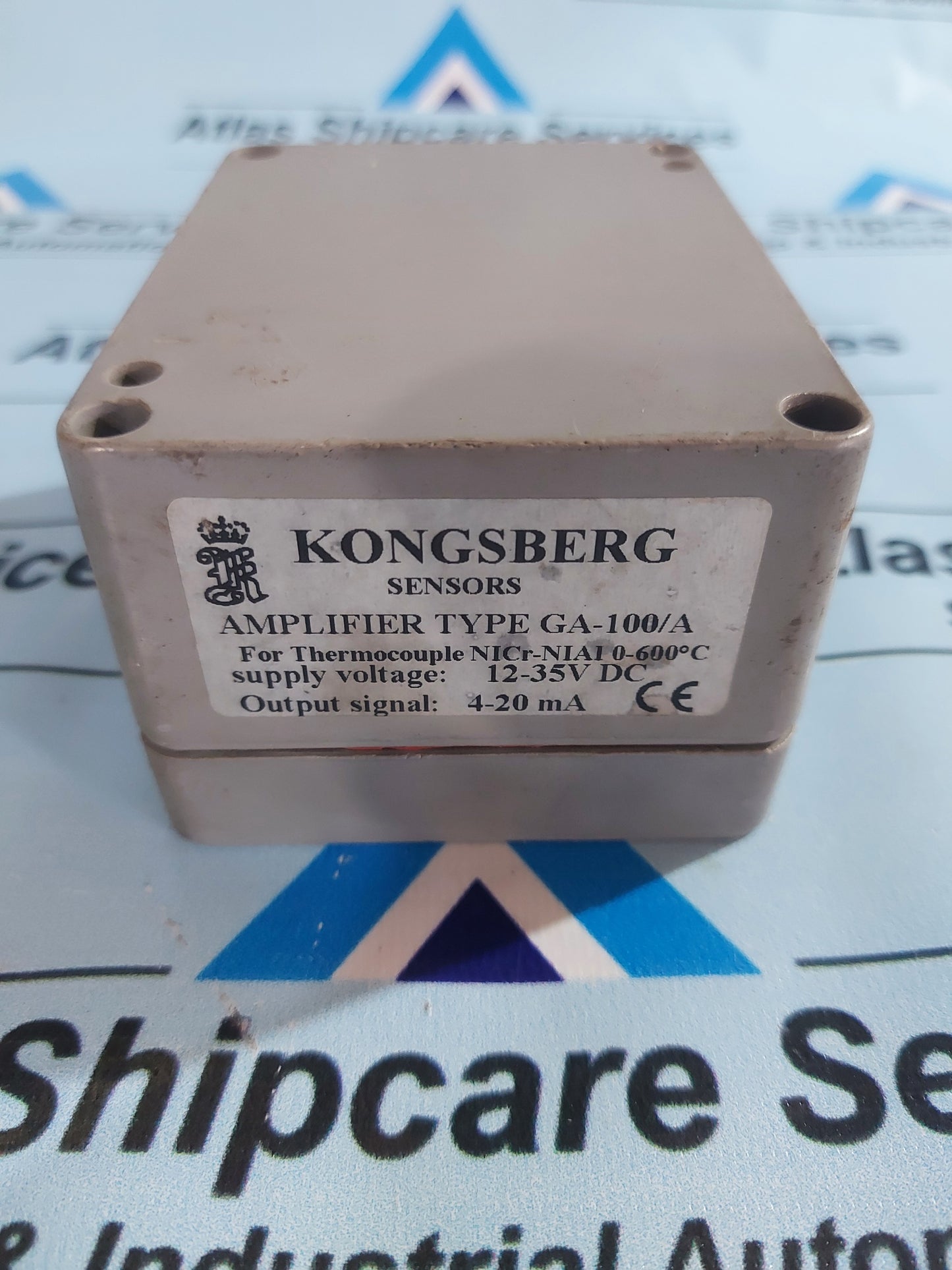 KONGSBERG GA-100/A THERMOCOUPLE AMPLIFIER JUNCTION BOX