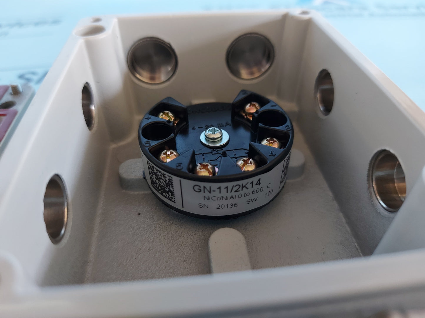 KONGSBERG GN-100/A THERMOCOUPLE AMPLIFIER 0-600'C