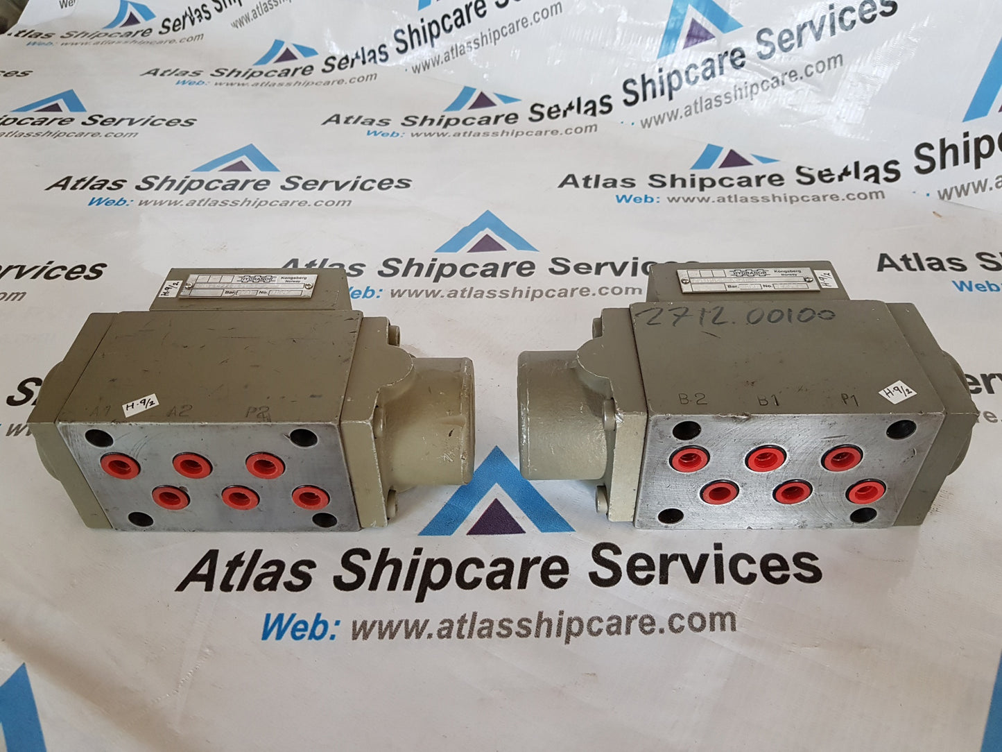 KONGSBERG HYDRANOR 5STB64226V80.2B HYDRAULIC AUTOMATION RELIF
