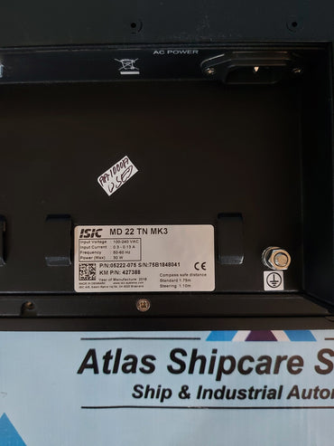 KONGSBERG ISIC MD 22 TN MK3 05222-075 DISPLAY