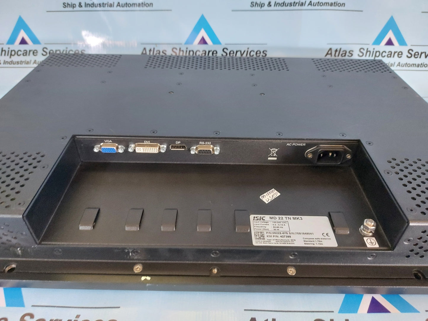 KONGSBERG ISIC MD 22 TN MK3 05222-075 DISPLAY