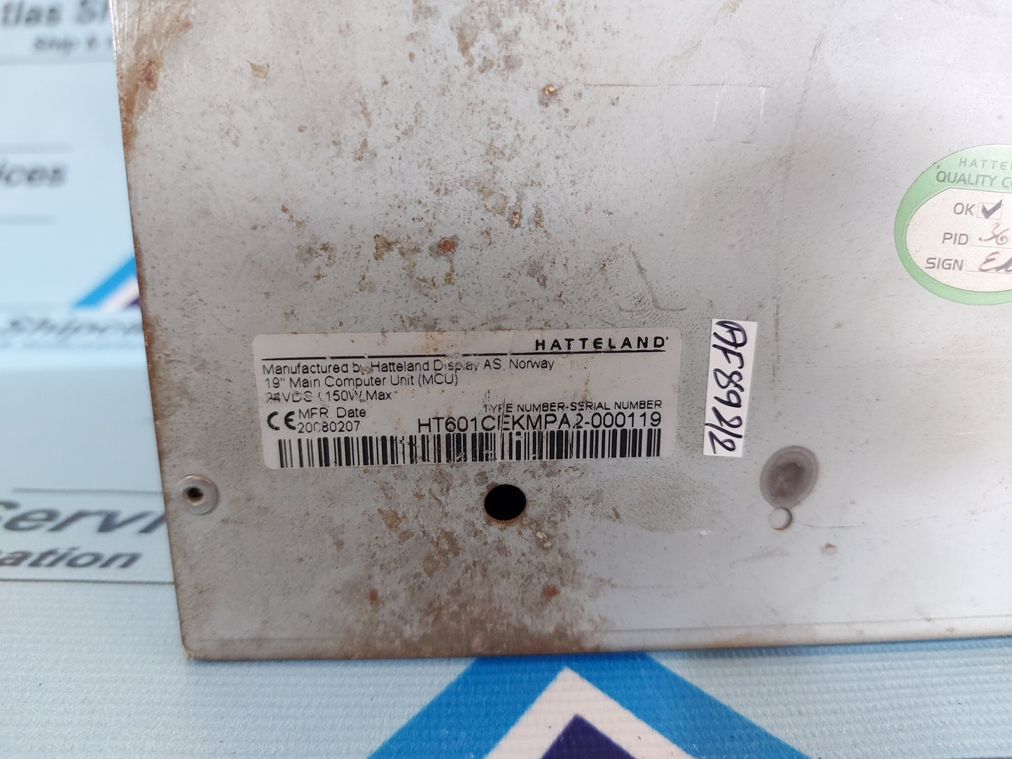 KONGSBERG MCU IC600 MAIN COMPUTER UNIT