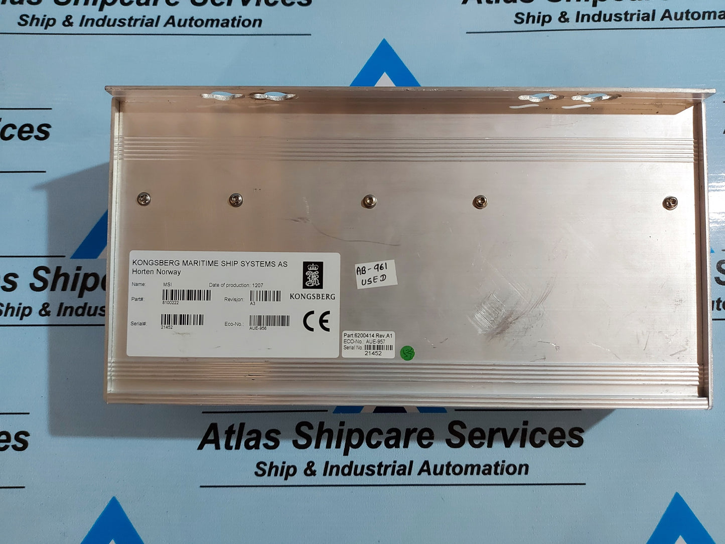KONGSBERG MSI 8100222 MODULE REV.A3