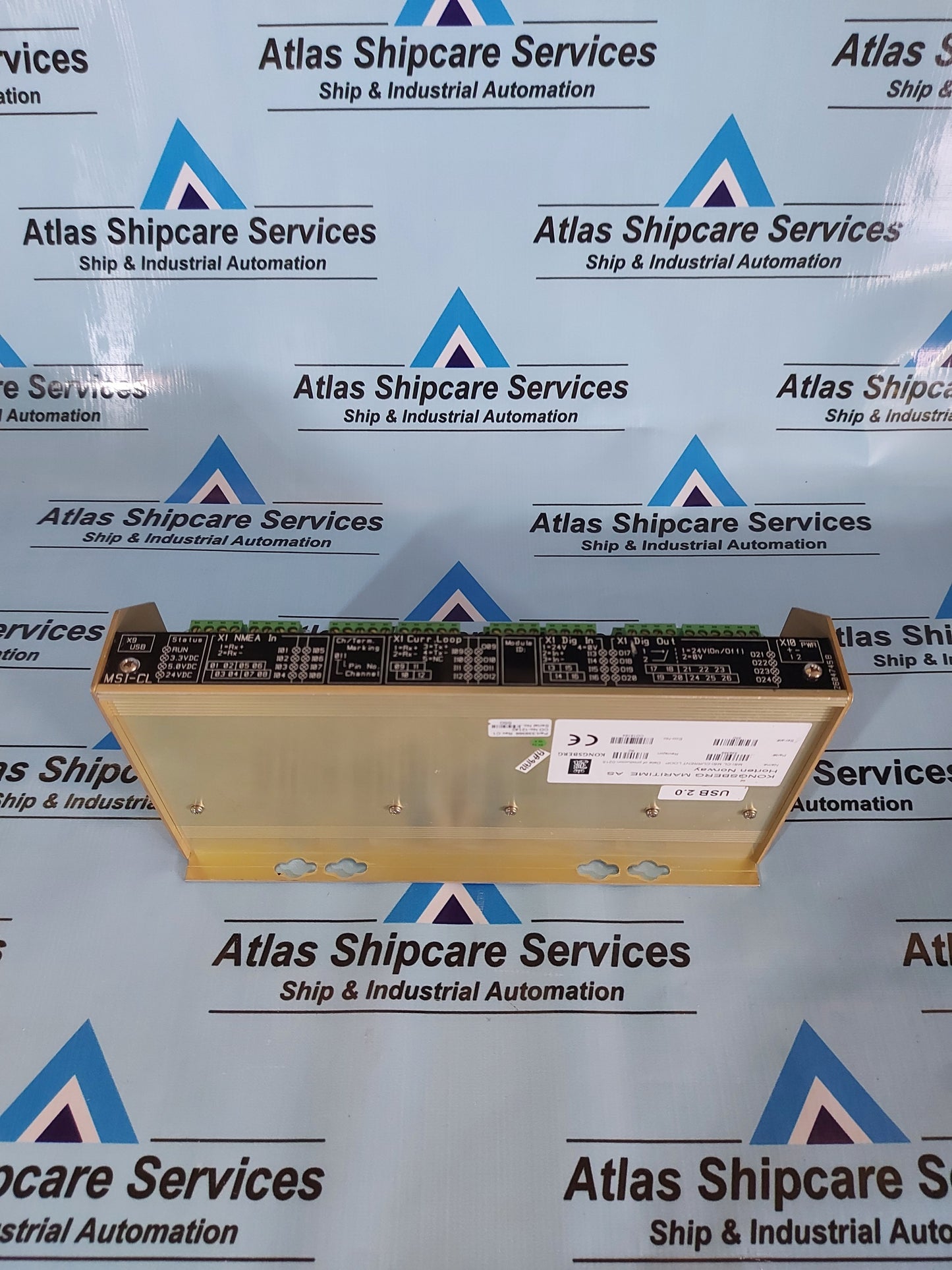 KONGSBERG MSI-CL MSI-CURRENT LOOP MODULE 339369 REV.B2
