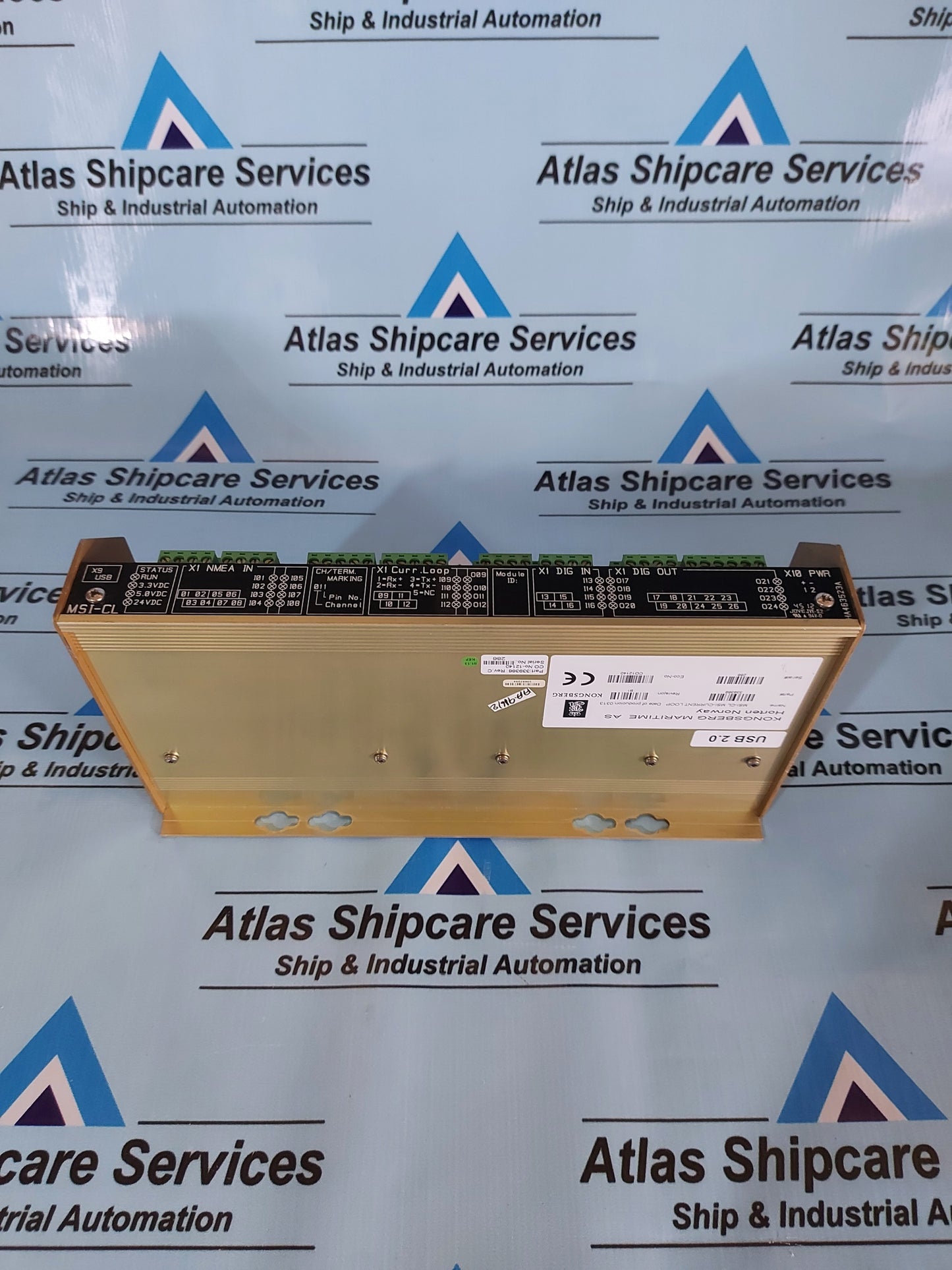 KONGSBERG MSI-CL MSI-CURRENT LOOP MODULE 339369 REV.B1