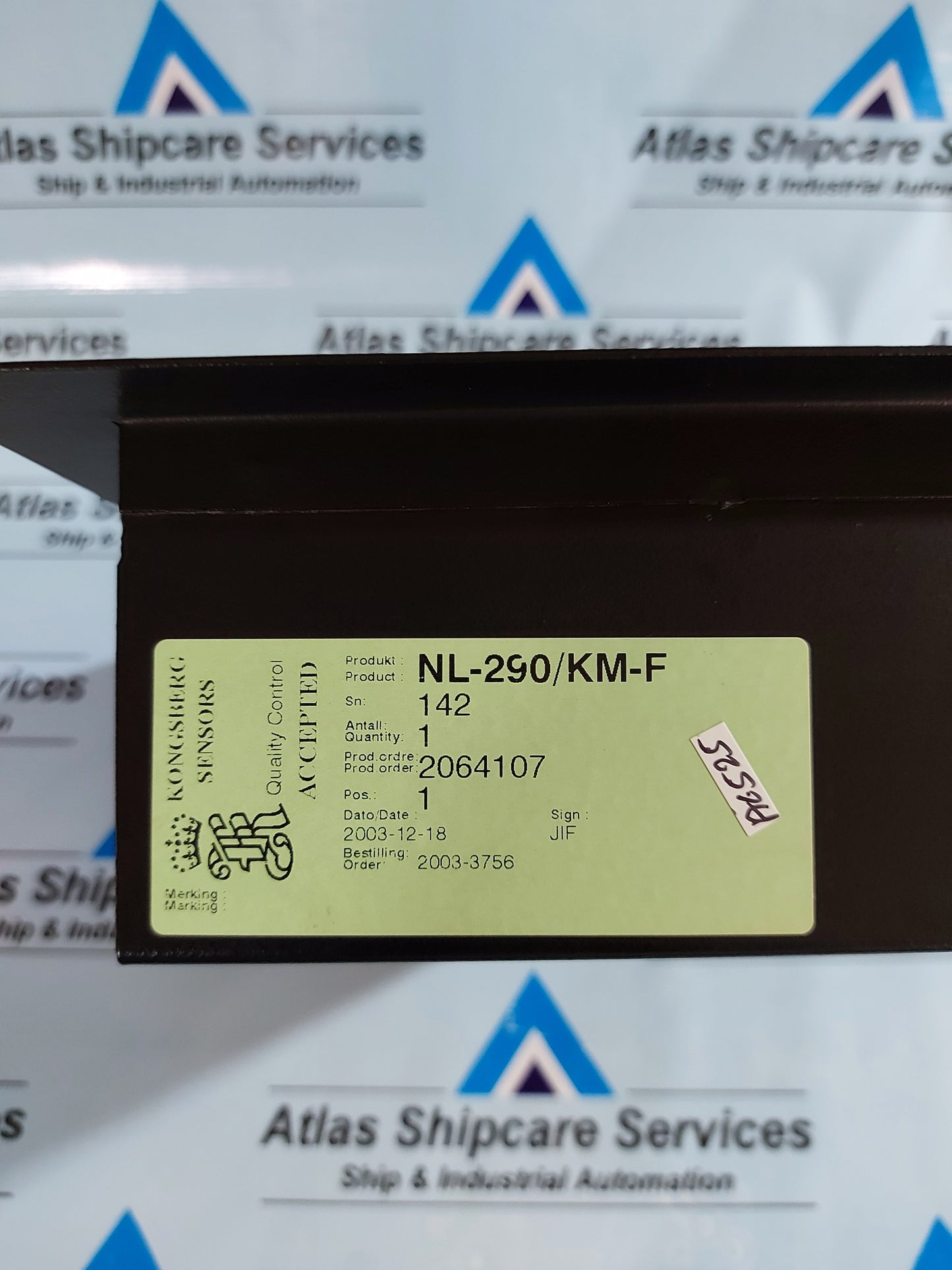 KONGSBERG NL-290/KM-F FIRE ALARM PANEL