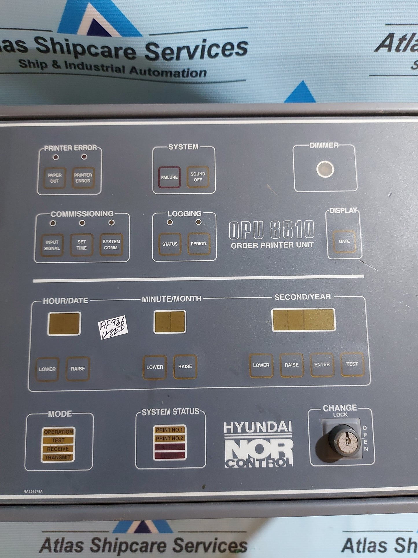 KONGSBERG NORCONTROL OPU-8810 ORDER PRINTER UNIT