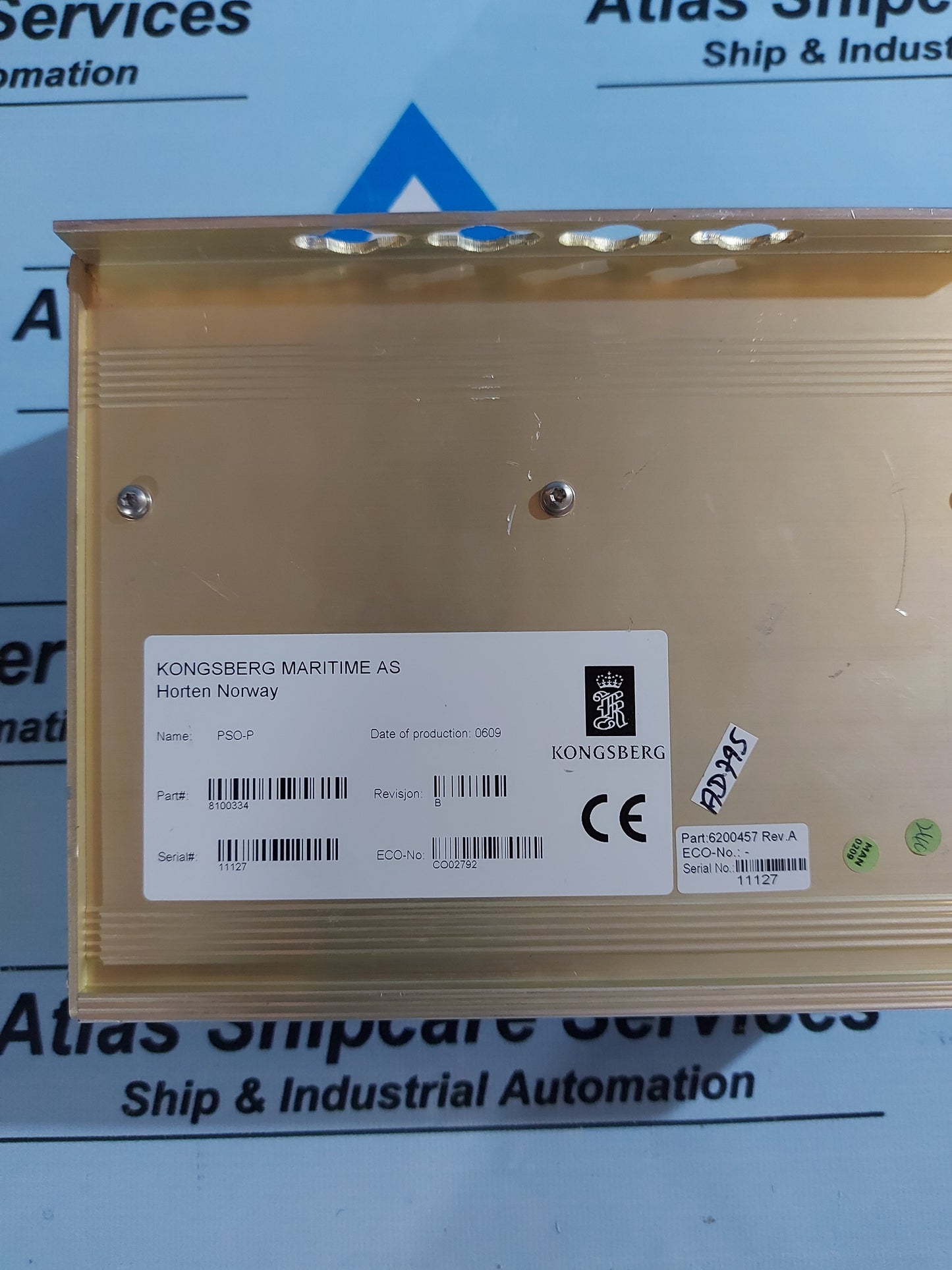 KONGSBERG PSO-P 8100334 MODULE REV.B