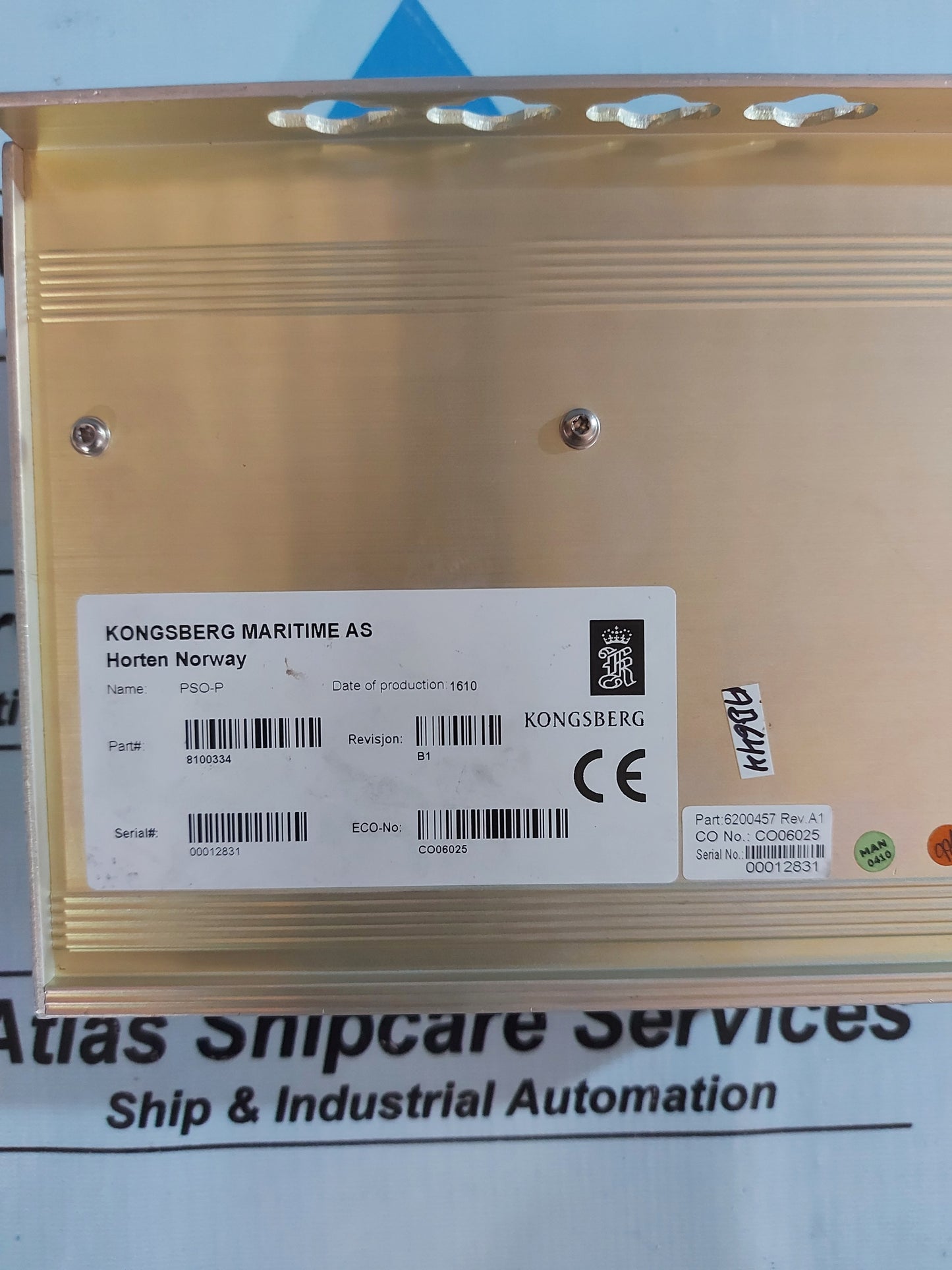 KONGSBERG PSO-P 8100334 MODULE REV.B1