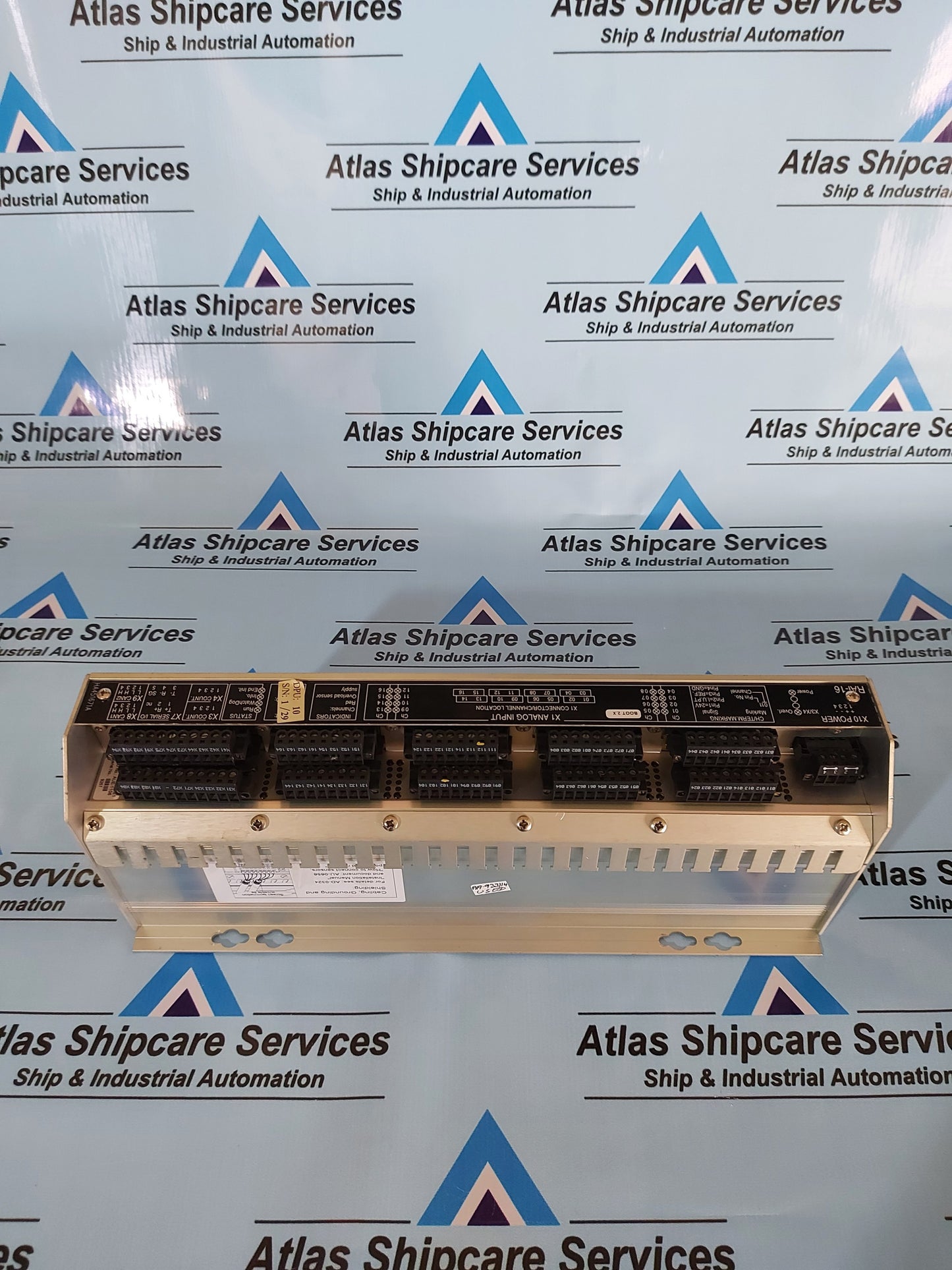 KONGSBERG RAI-16 8100148 REMOTE ANALOGUE INPUT MODULE REV.E1
