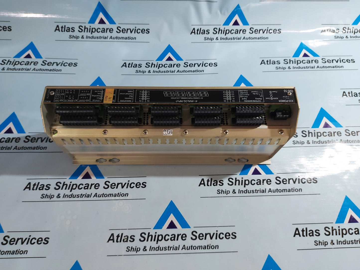 KONGSBERG RAI-16 8100148 REMOTE ANALOGUE INPUT MODULE REV.D2