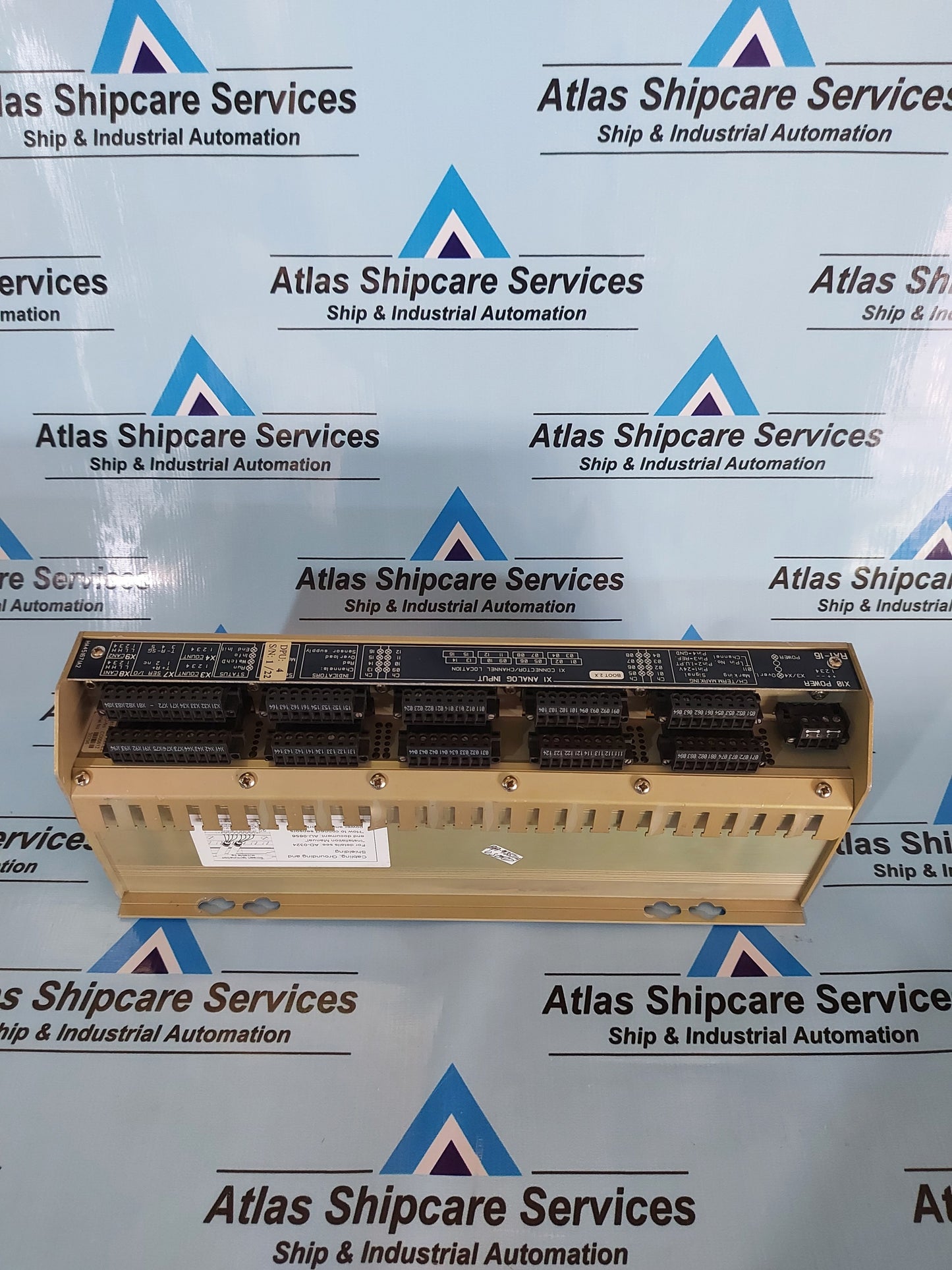 KONGSBERG RAI-16 8100148 REMOTE DIGITAL INPUT MODULE REV.E2