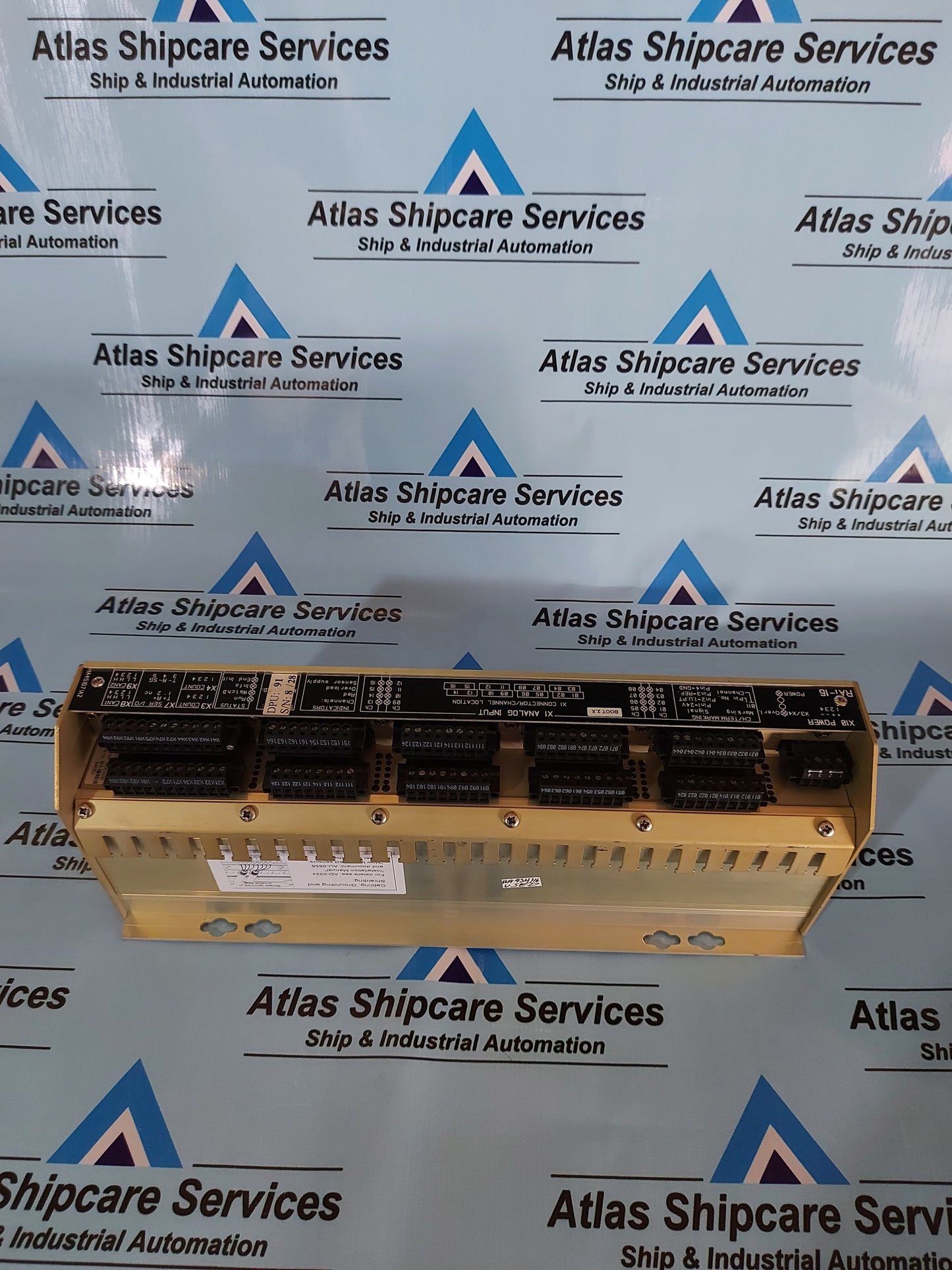 KONGSBERG RAI-16 8100148 REMOTE DIGITAL INPUT MODULE REV.E3