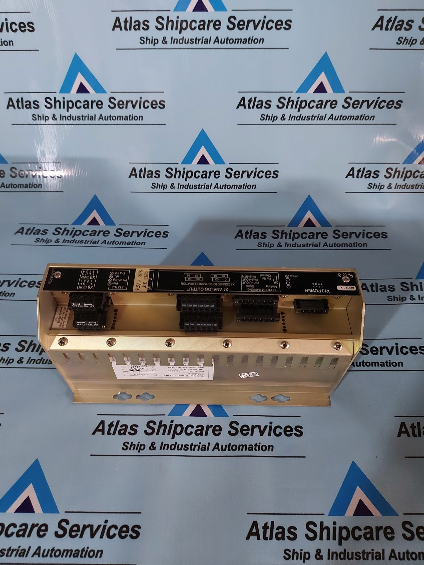 KONGSBERG RAO-8 8100153 REMOTE ANALOG OUTPUT MODULE REV.D1