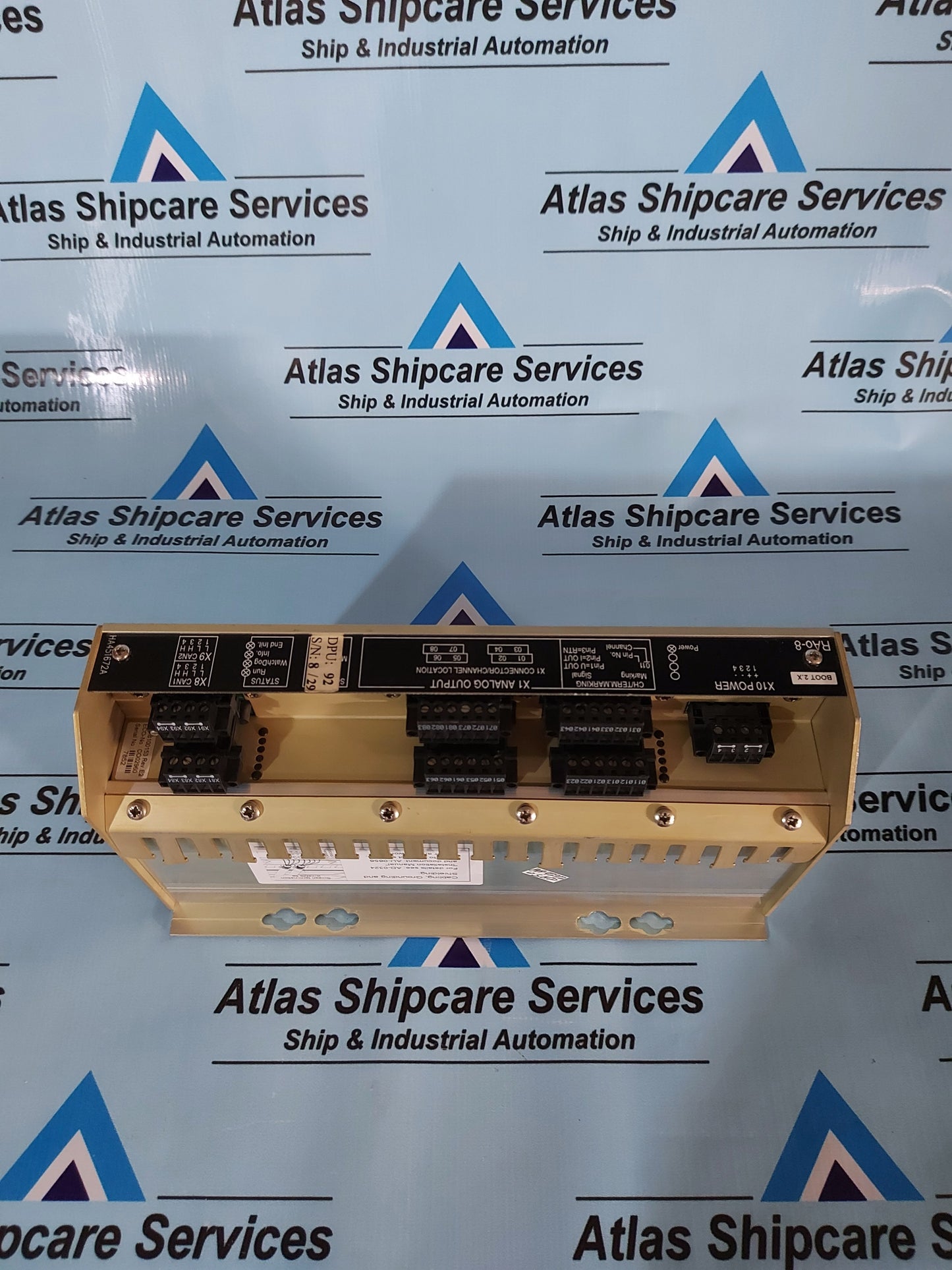 KONGSBERG RAO-8 8100153 REMOTE ANALOG OUTPUT MODULE REV.E2