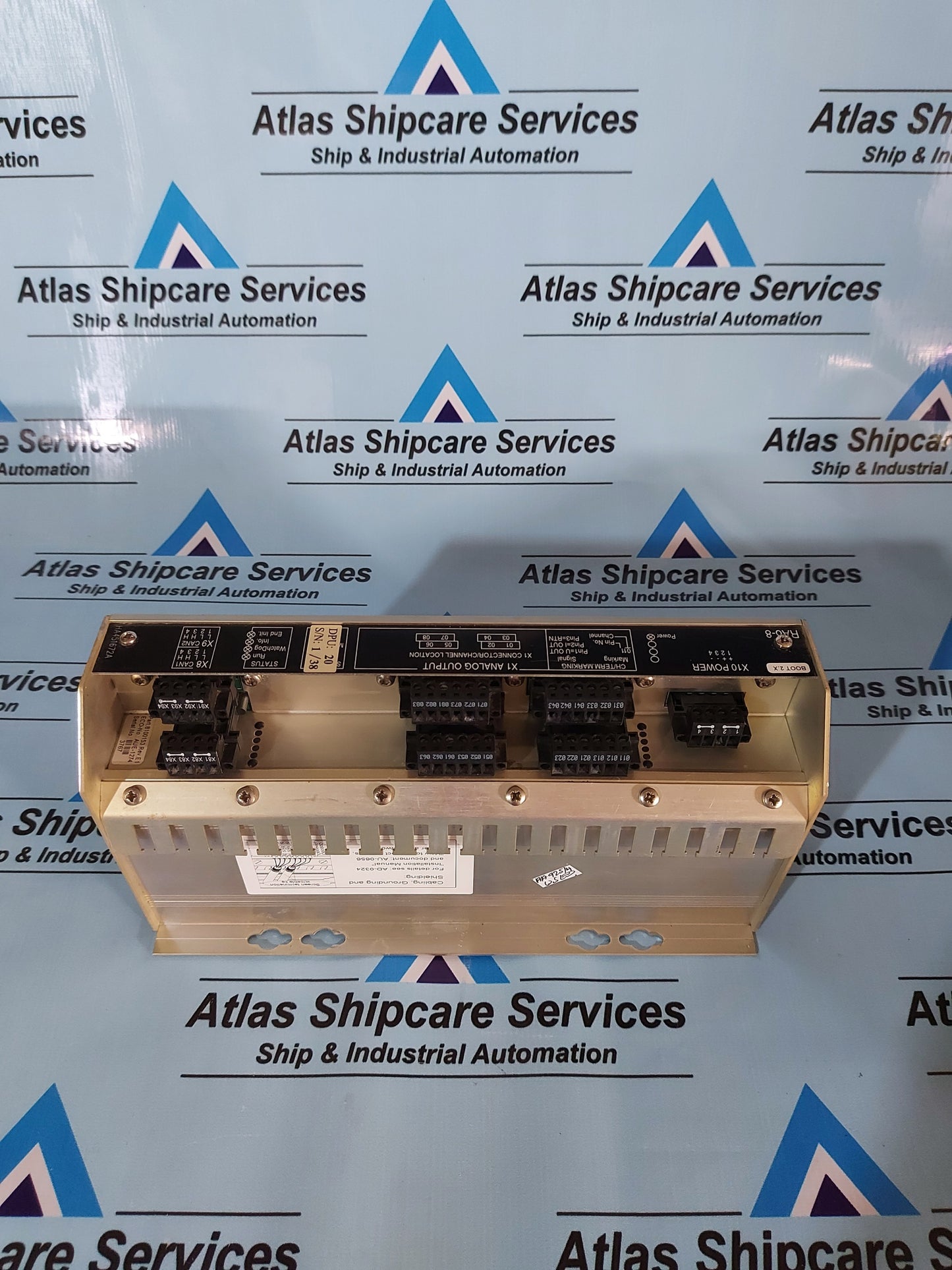 KONGSBERG RAO-8 8100153 REMOTE ANALOG OUTPUT MODULE REV.E1