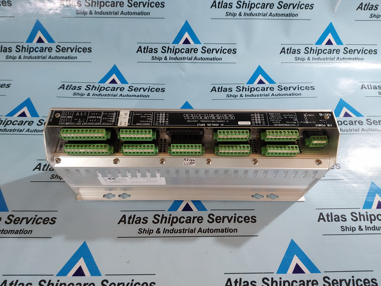 KONGSBERG RAi-16 8100148 REMOTE ANALOG INPUT MODULE REV.F2