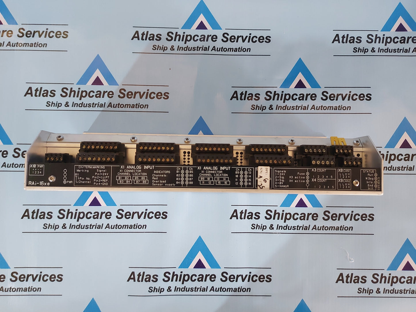 KONGSBERG RAi-16xe 329714 REMOTE ANALOGUE INPUT MODULE REV.B10