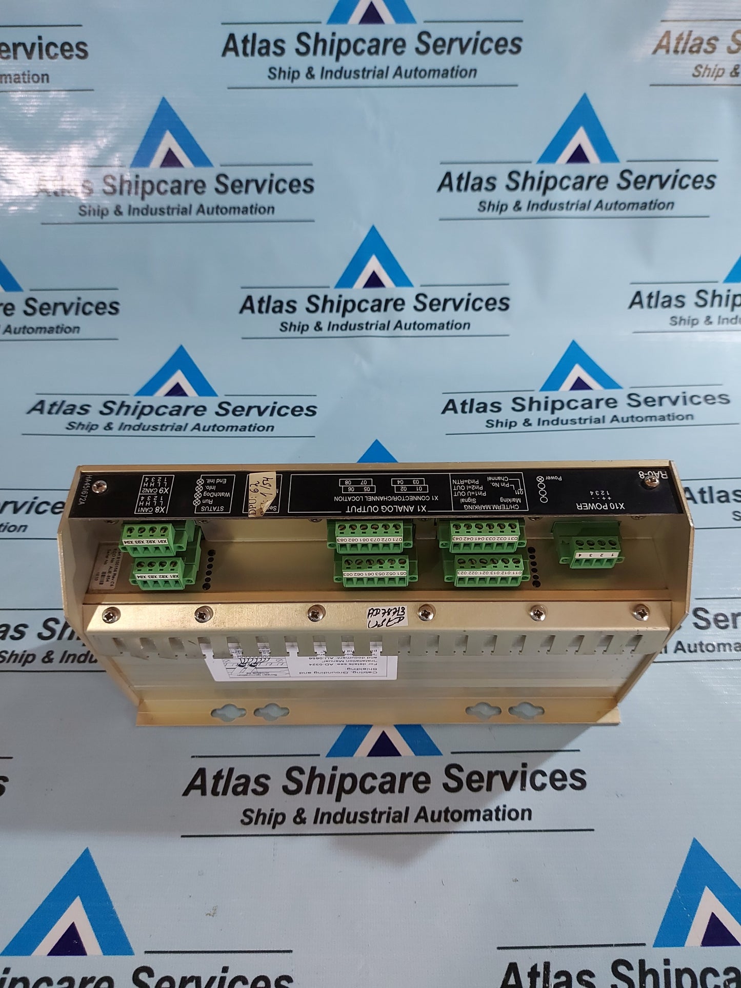 KONGSBERG RAo-8 8100153 REMOTE ANALOG OUTPUT MODULE REV.C7