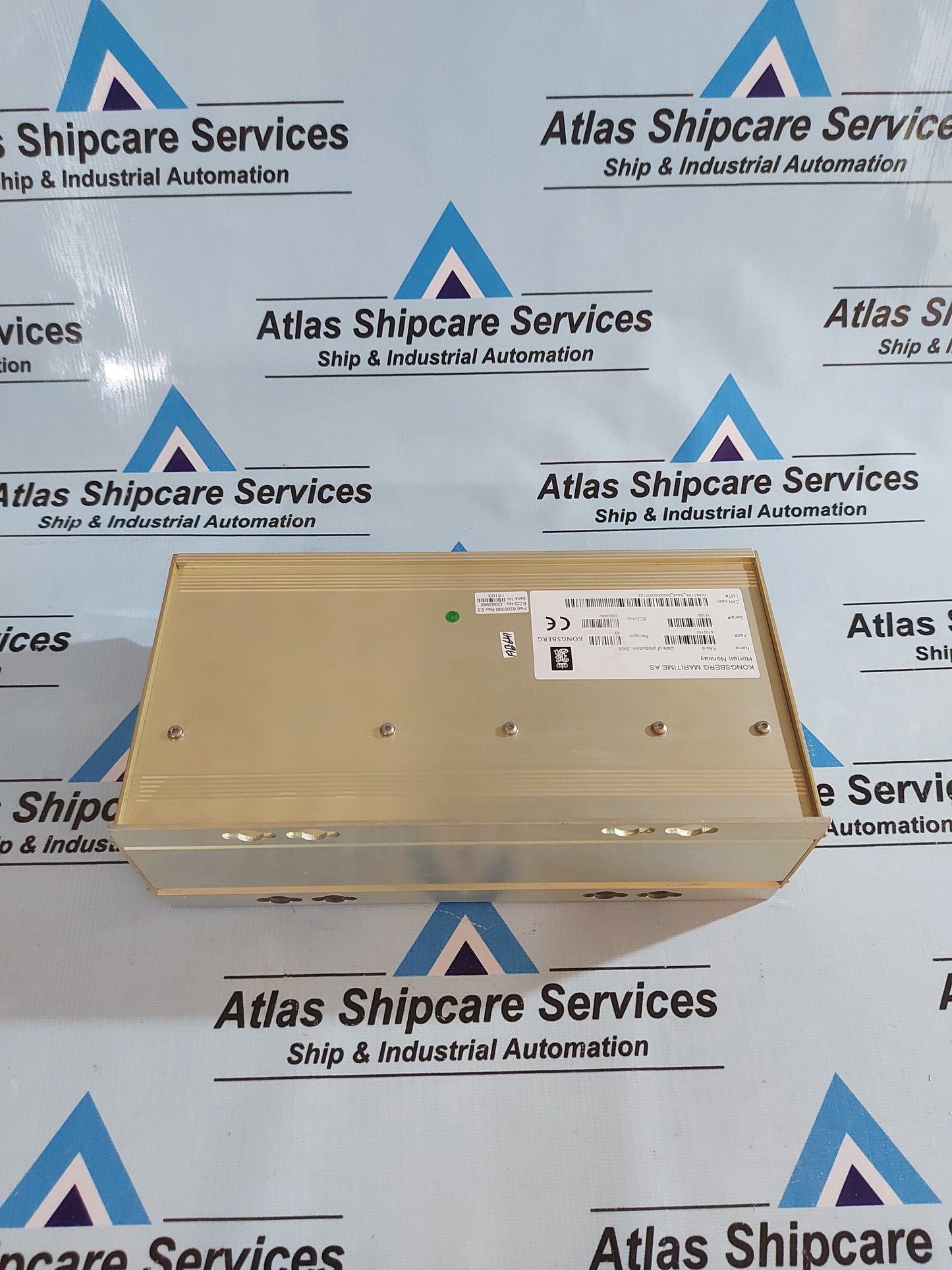 KONGSBERG RAo-8 8100153 REMOTE ANALOG OUTPUT MODULE REV.E2