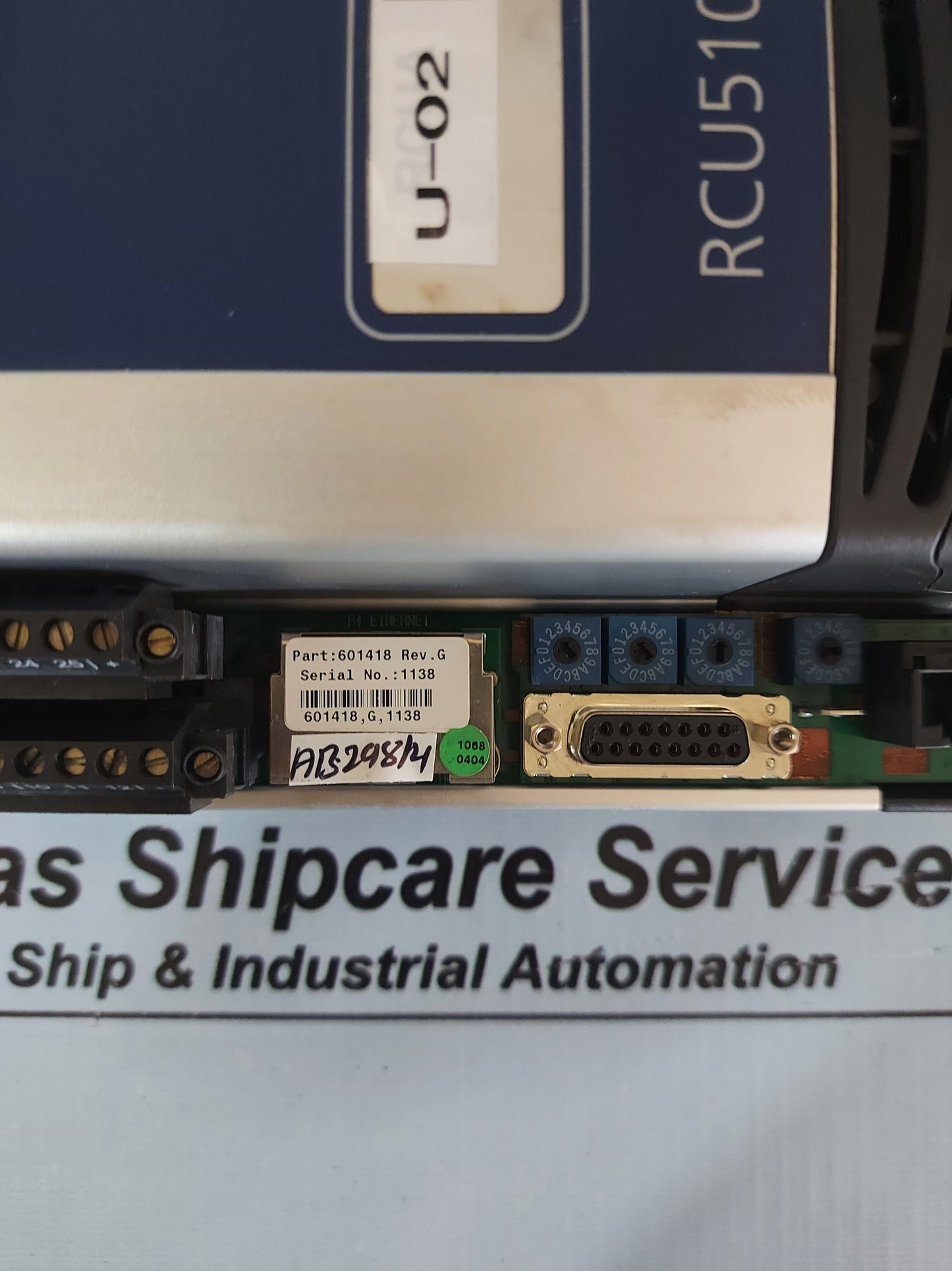 KONGSBERG RCU510 REMOTE CONTROLLER UNIT 601418 REV.G